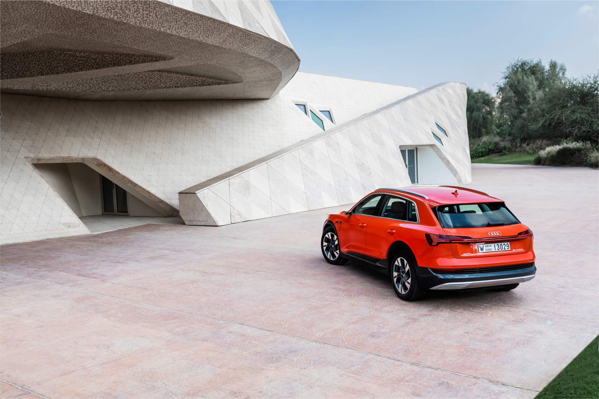 The Audi e-tron at Masdar City Scan Every Inch Of The 2019 Audi e-tron Electric SUV In 303 Photos
