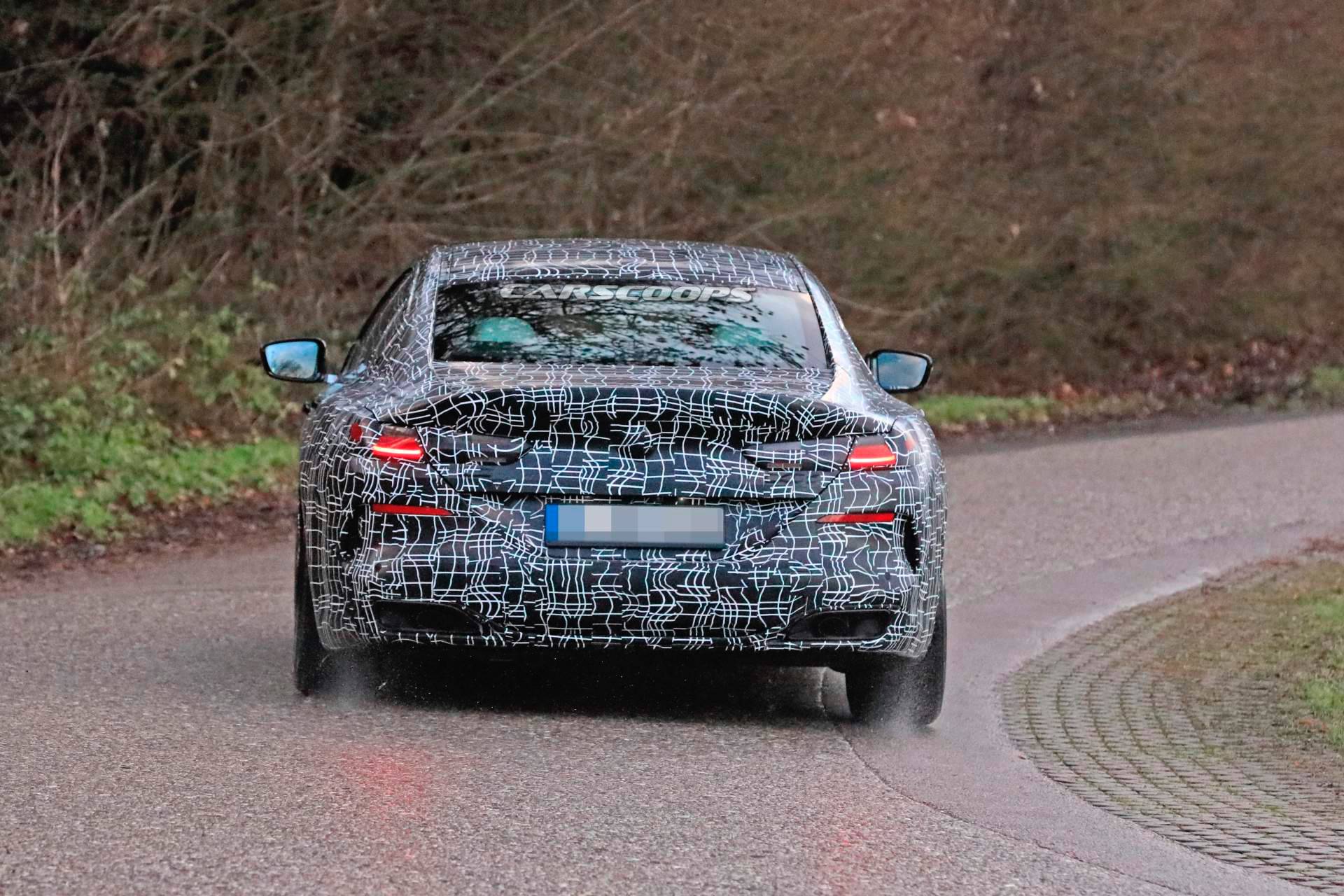 2020 BMW 8 Series Gran Coupe spy shots 11 2020 BMW 8 Series And M850i Gran Coupes Peel Off Their Face Masks