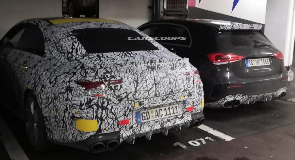  U Spy The Mercedes-AMG A45 Sedan And Hatchback