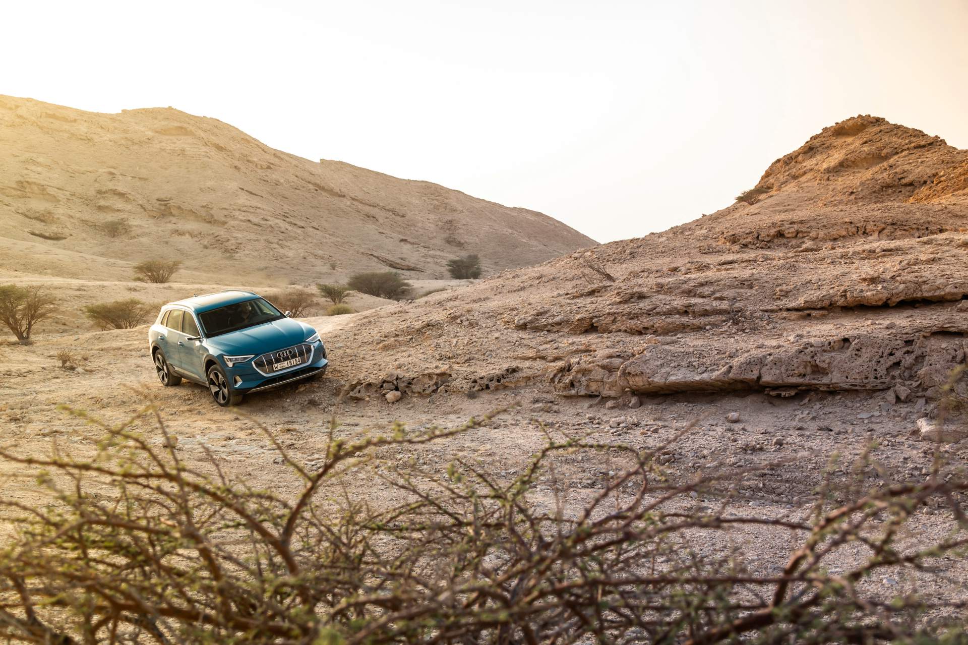 The Audi e-tron at Masdar City Scan Every Inch Of The 2019 Audi e-tron Electric SUV In 303 Photos
