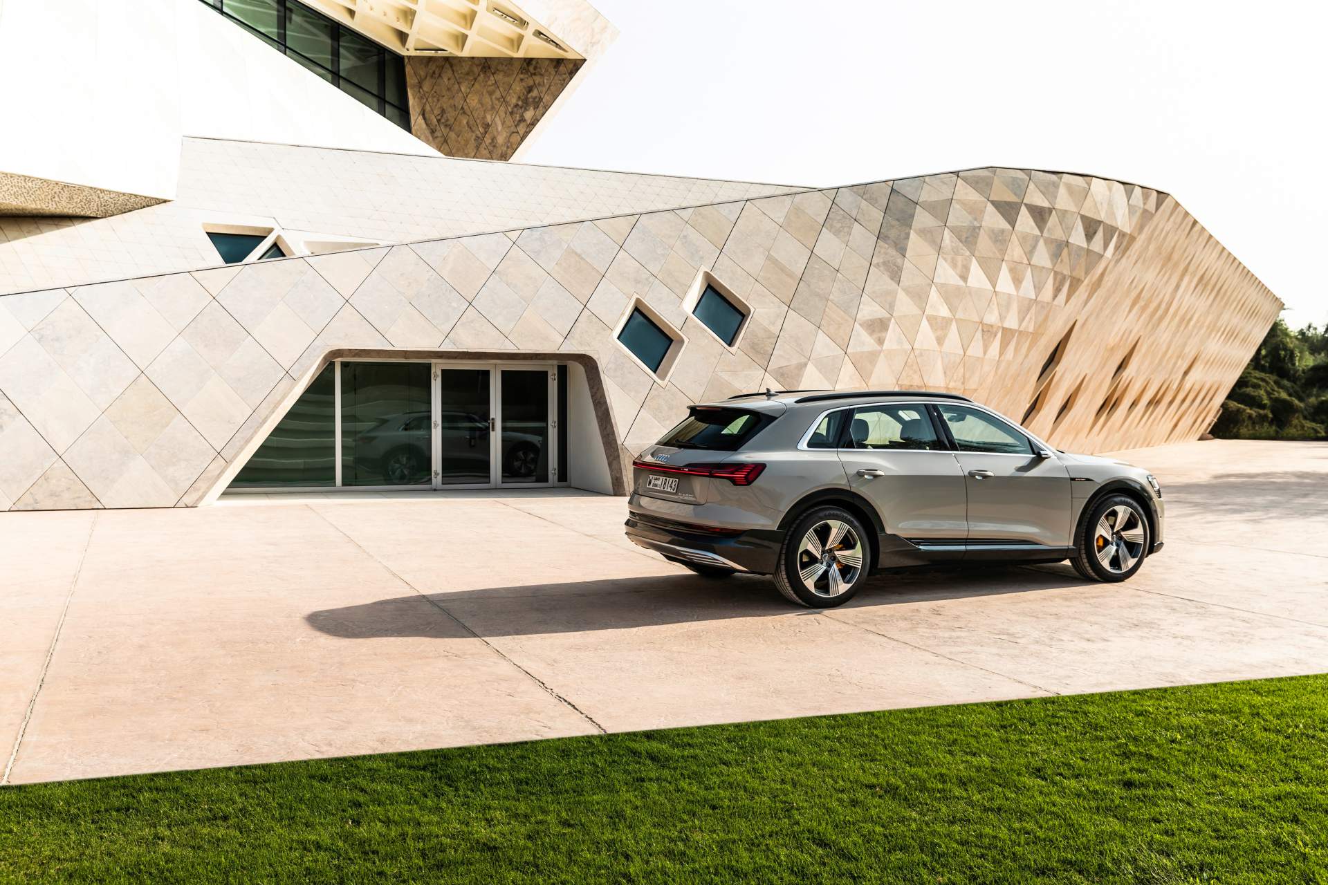 The Audi e-tron at Masdar City Scan Every Inch Of The 2019 Audi e-tron Electric SUV In 303 Photos