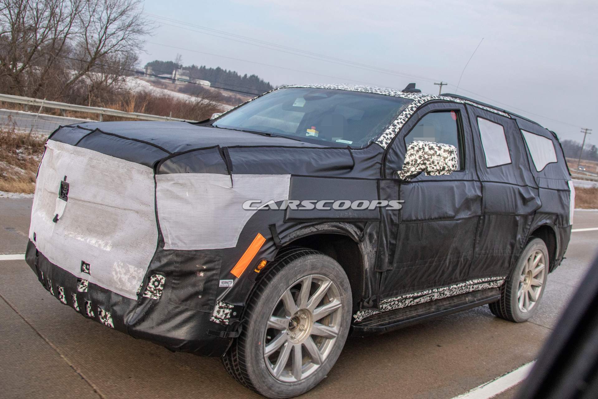 2020 Cadillac Escalade spy shots 25 2020 Cadillac Escalade Spotted For The First Time, Here’s Everything We Know So Far