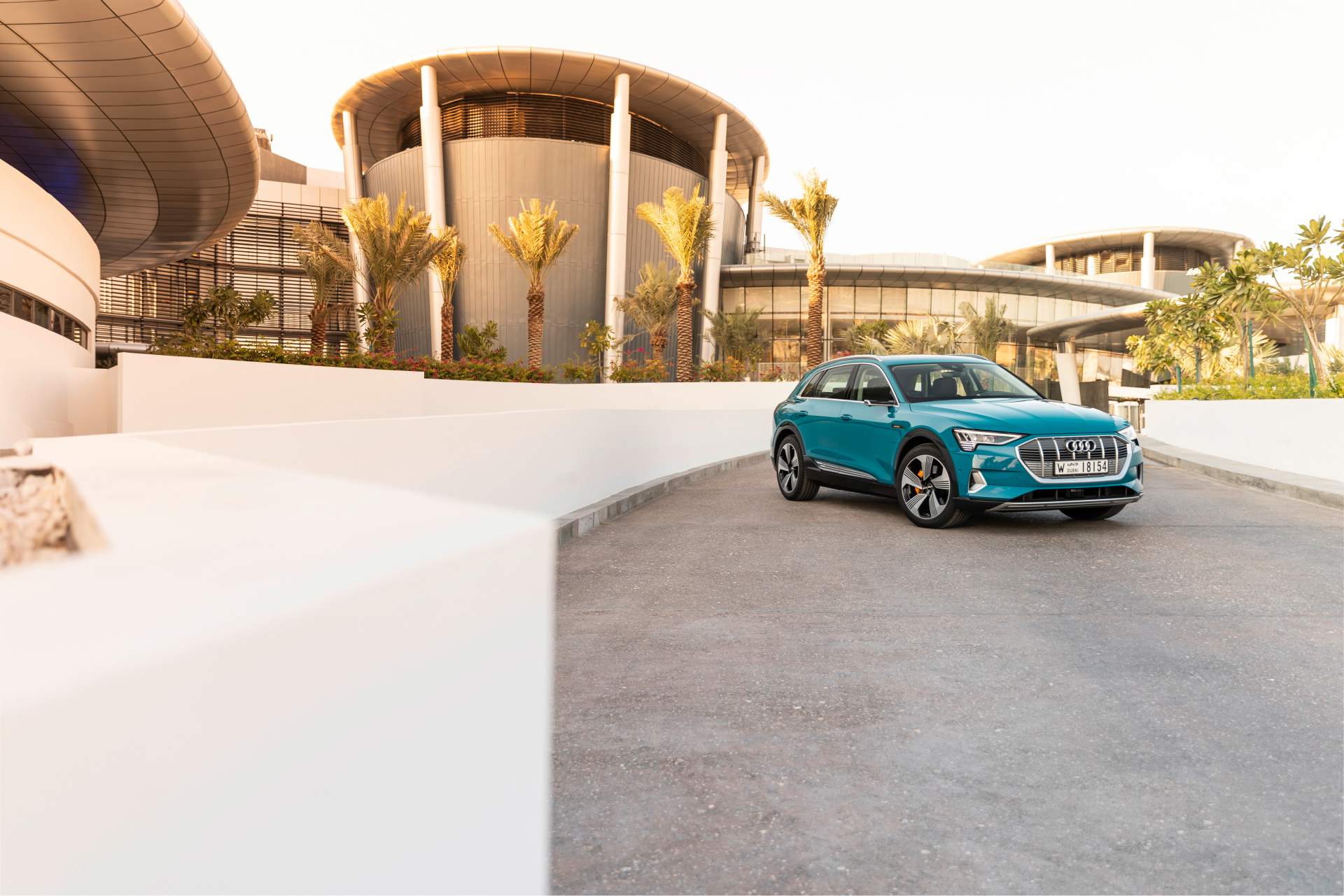 The Audi e-tron at Masdar City Scan Every Inch Of The 2019 Audi e-tron Electric SUV In 303 Photos