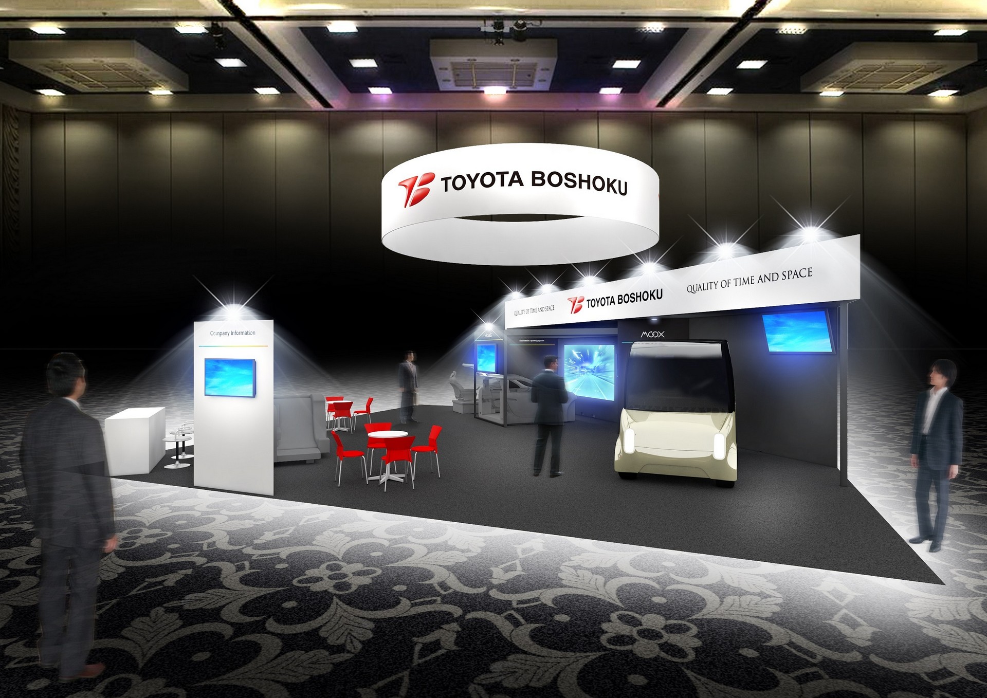 Toyota Boshoku CES-7 Toyota Gives Their Take On Interiors For Autonomous Vehicles