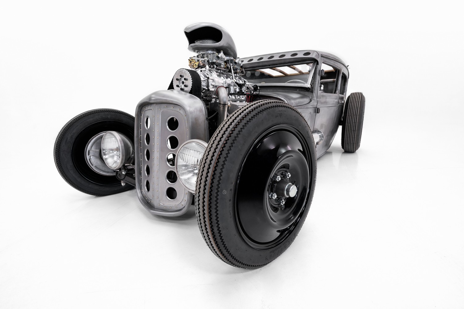 1930 Ford Model A Hot Rod-6 Custom Built 1930 Ford Model A Hot Rod Sports 5.4-Liter HEMI V8