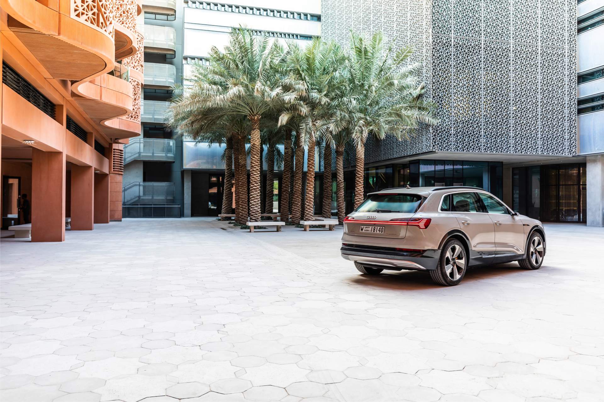 The Audi e-tron at Masdar City Scan Every Inch Of The 2019 Audi e-tron Electric SUV In 303 Photos