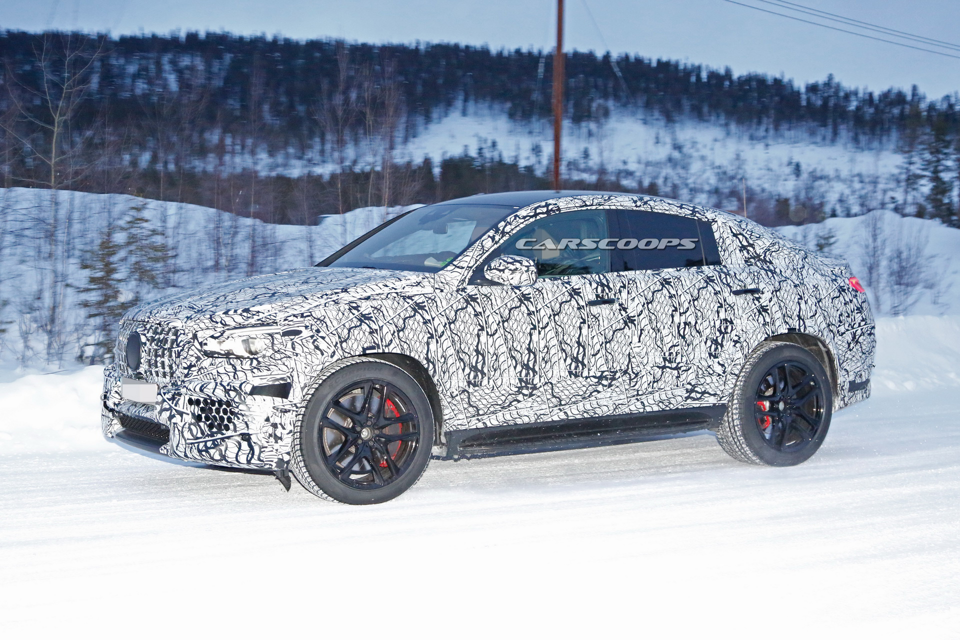 2020 mercedes-amg gle 63 coupe spy 4 Hot New 2020 Mercedes-AMG GLE 63 Coupe Coming With Up To 603 HP
