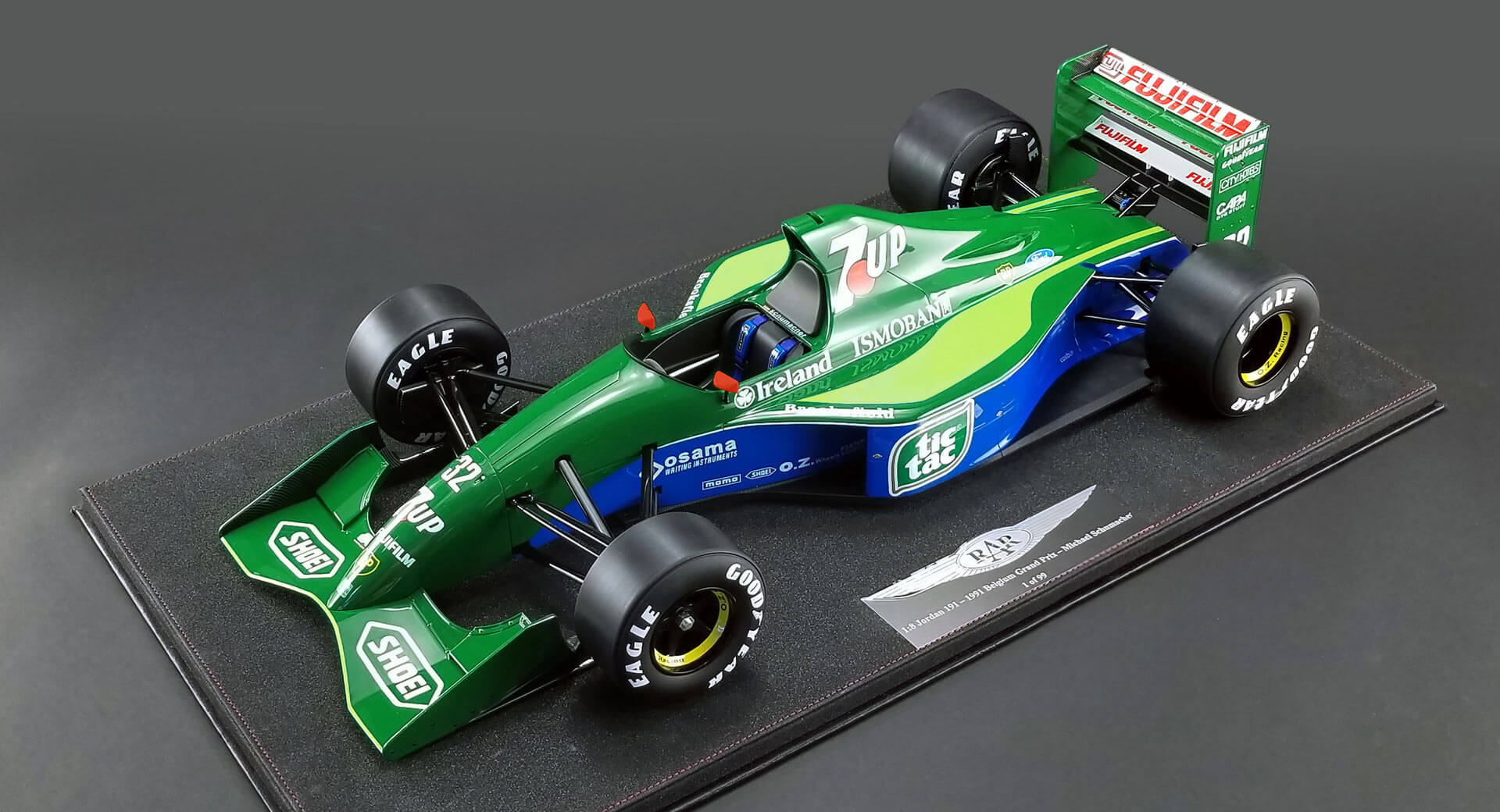 Michael Schumacher S Jordan F1 Car Costs 4 495 On A 1 8 Scale Carscoops