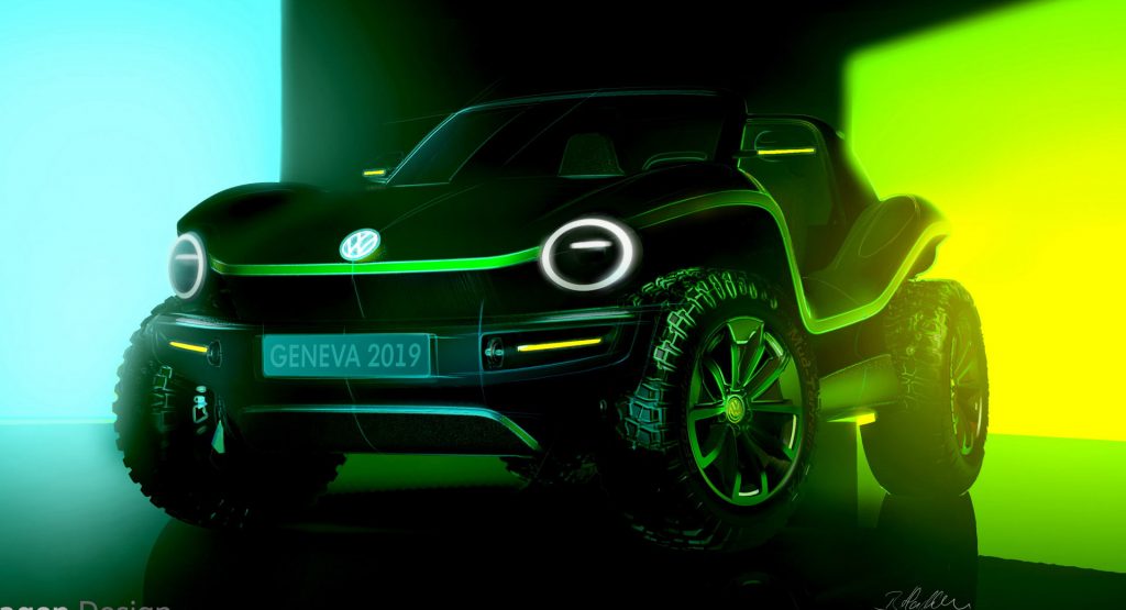  VW Reimagines Dune Buggy For 21st Century With Electric Concept