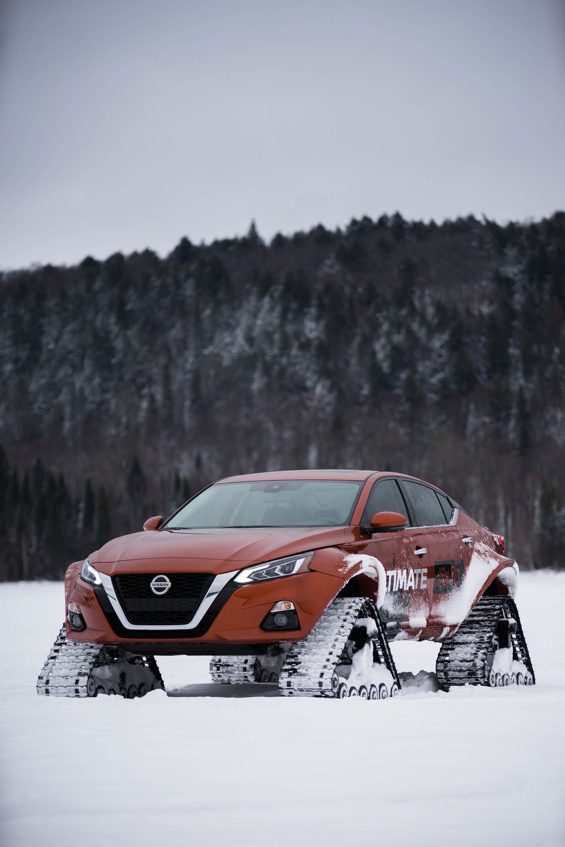 Nissan Altima-te AWD-9 Nissan Celebrates The AWD Altima By Giving It Tracks