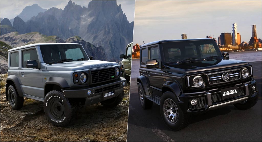  DAMD’s Suzuki Jimny Tunes Make Great LR Defender And G-Class Impressions