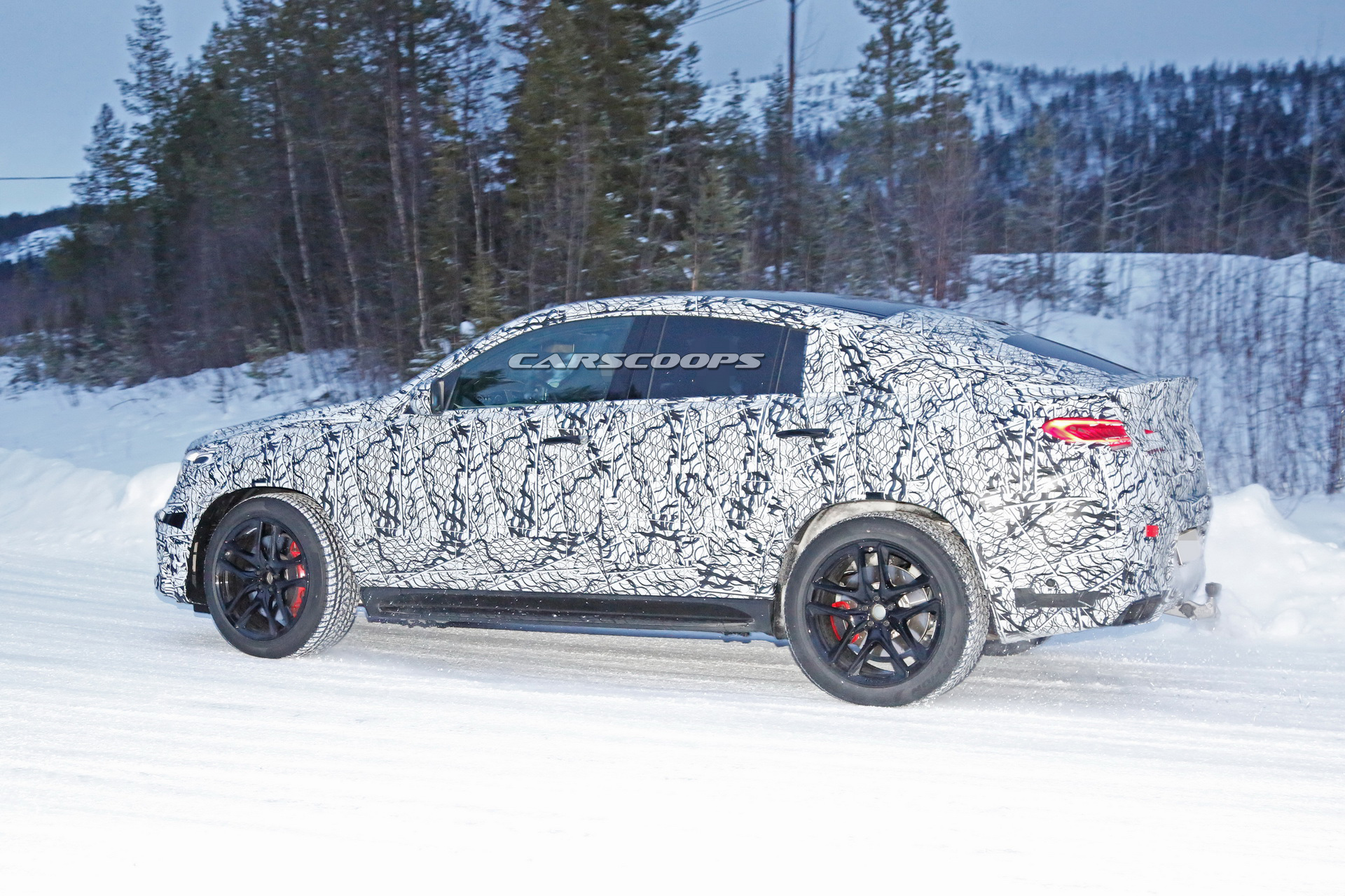 2020 mercedes-amg gle 63 coupe spy 6 Hot New 2020 Mercedes-AMG GLE 63 Coupe Coming With Up To 603 HP