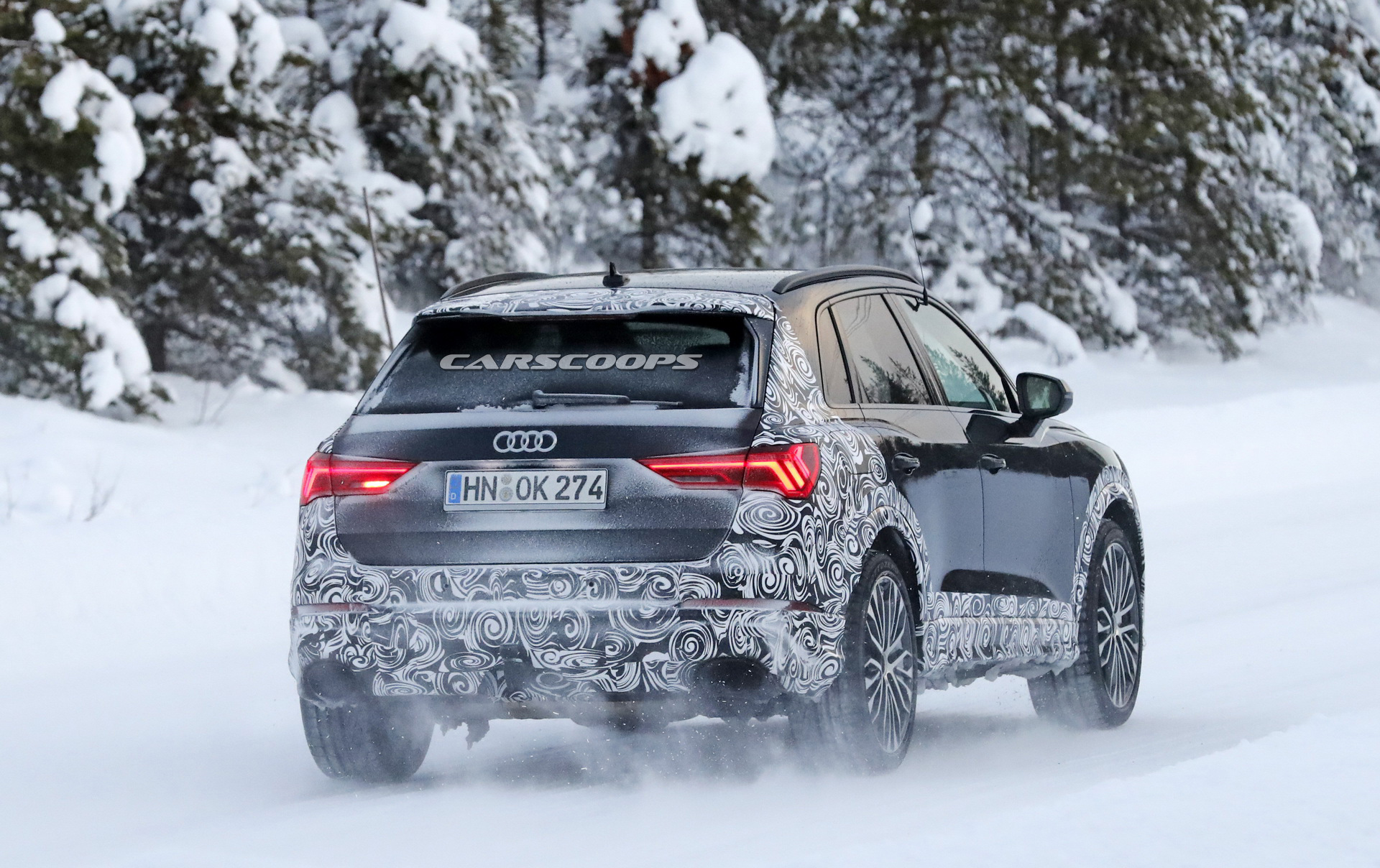 2020 audi rs q3 spied cold weather testing 13 2020 Audi RS Q3’s Path To Segment Crown Comes With Loads Of Power