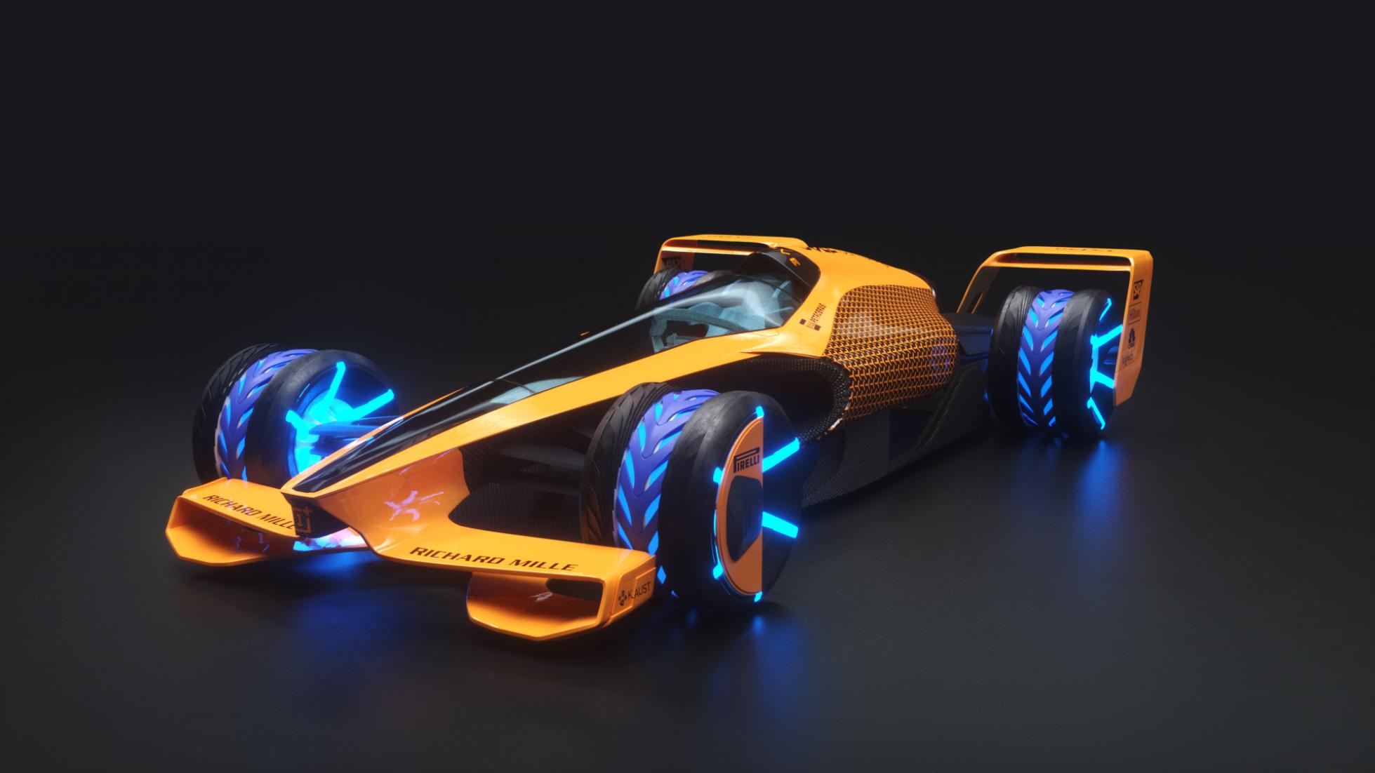 McLaren-2050-Formula-1-Car-1 McLaren Imagines A 2050 Formula 1 Car That Hits 300 MPH