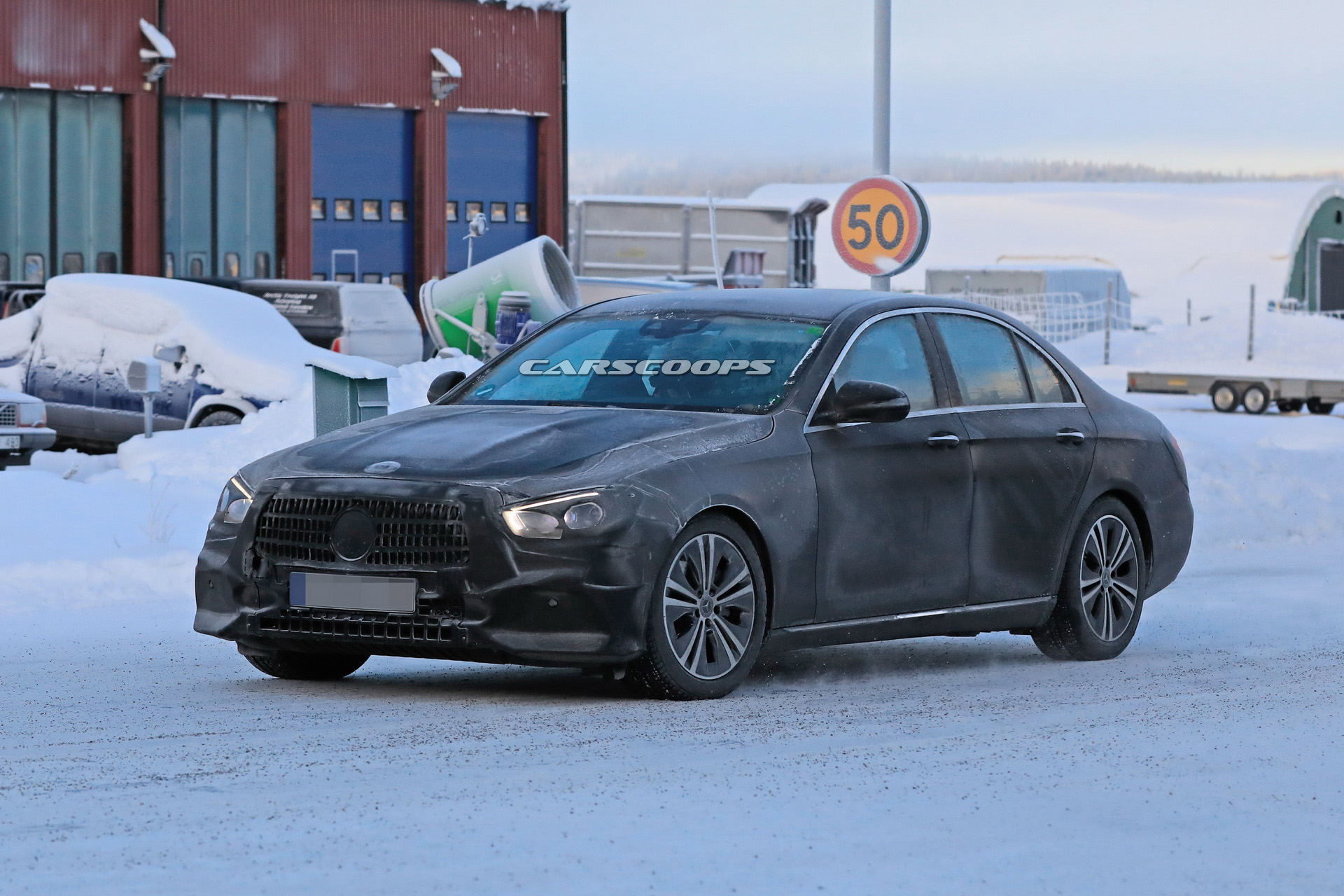 2020 mercedes e-class facelift inside out spy 6 Facelifted 2020 Mercedes-Benz E-Class Gives Us Our First Look Inside