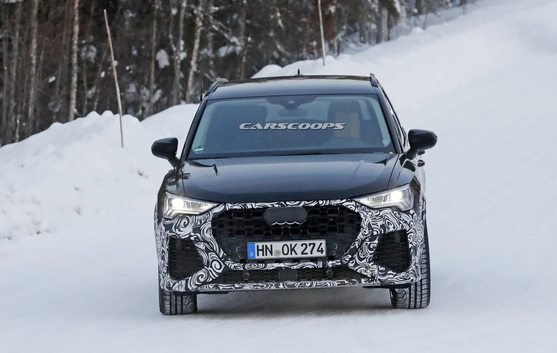 2020 audi rs q3 spied cold weather testing 2 2020 Audi RS Q3’s Path To Segment Crown Comes With Loads Of Power