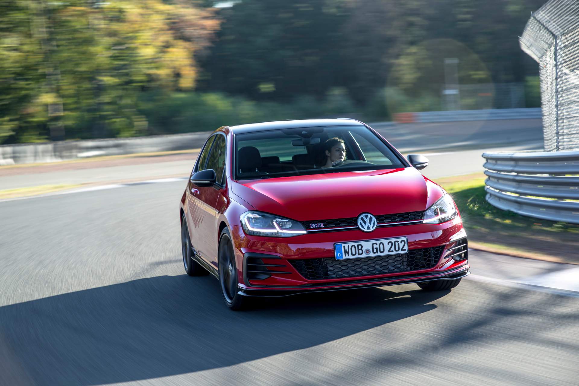 The new Volkswagen Golf GTI TCR 286HP VW Golf GTI TCR Introduces Itself In Huge Photo Gallery