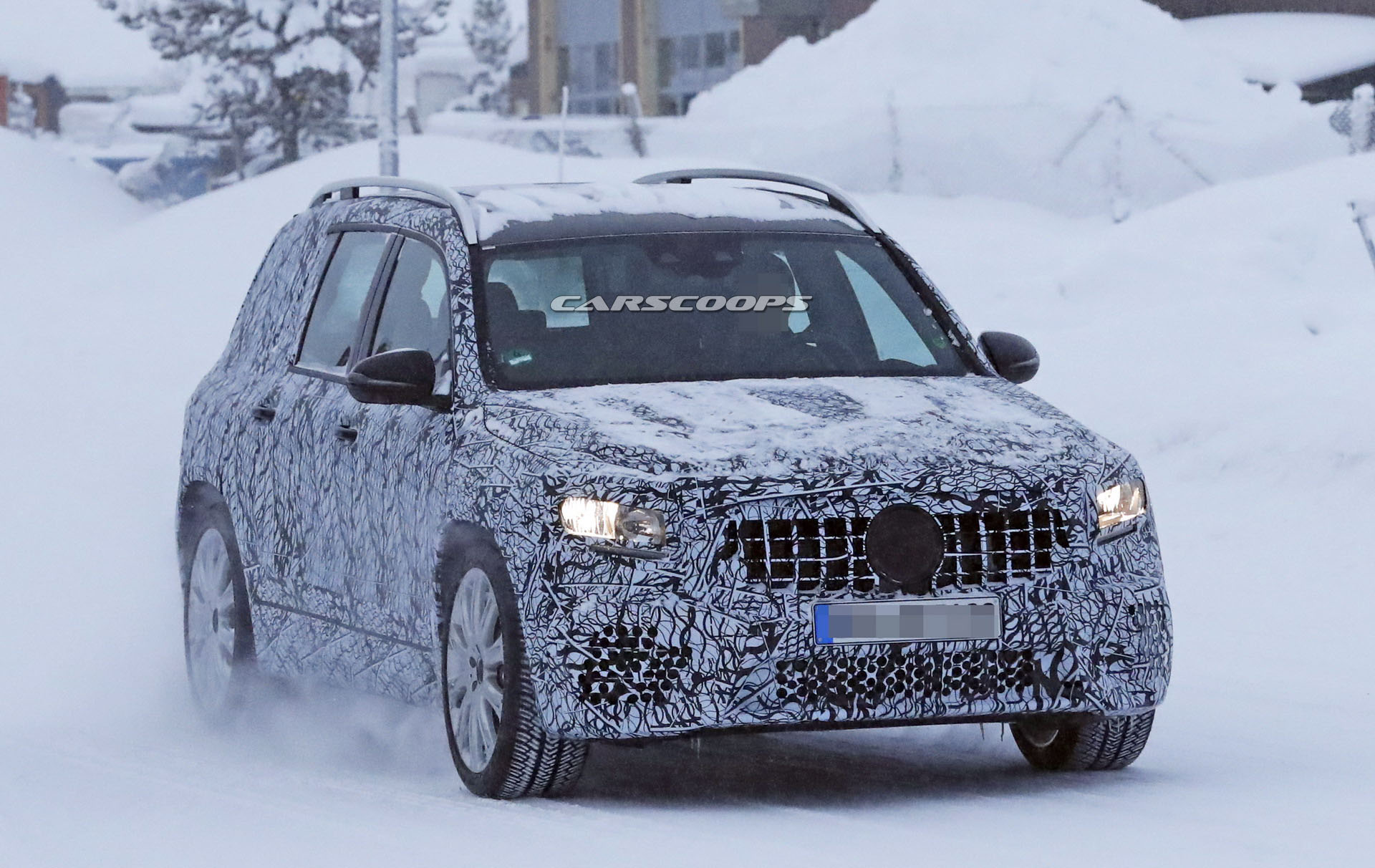 Mercedes AMG GLB 35 13 copy 2020 Mercedes AMG GLB 35 Packs 302 HP In Its Compact Boxy Body