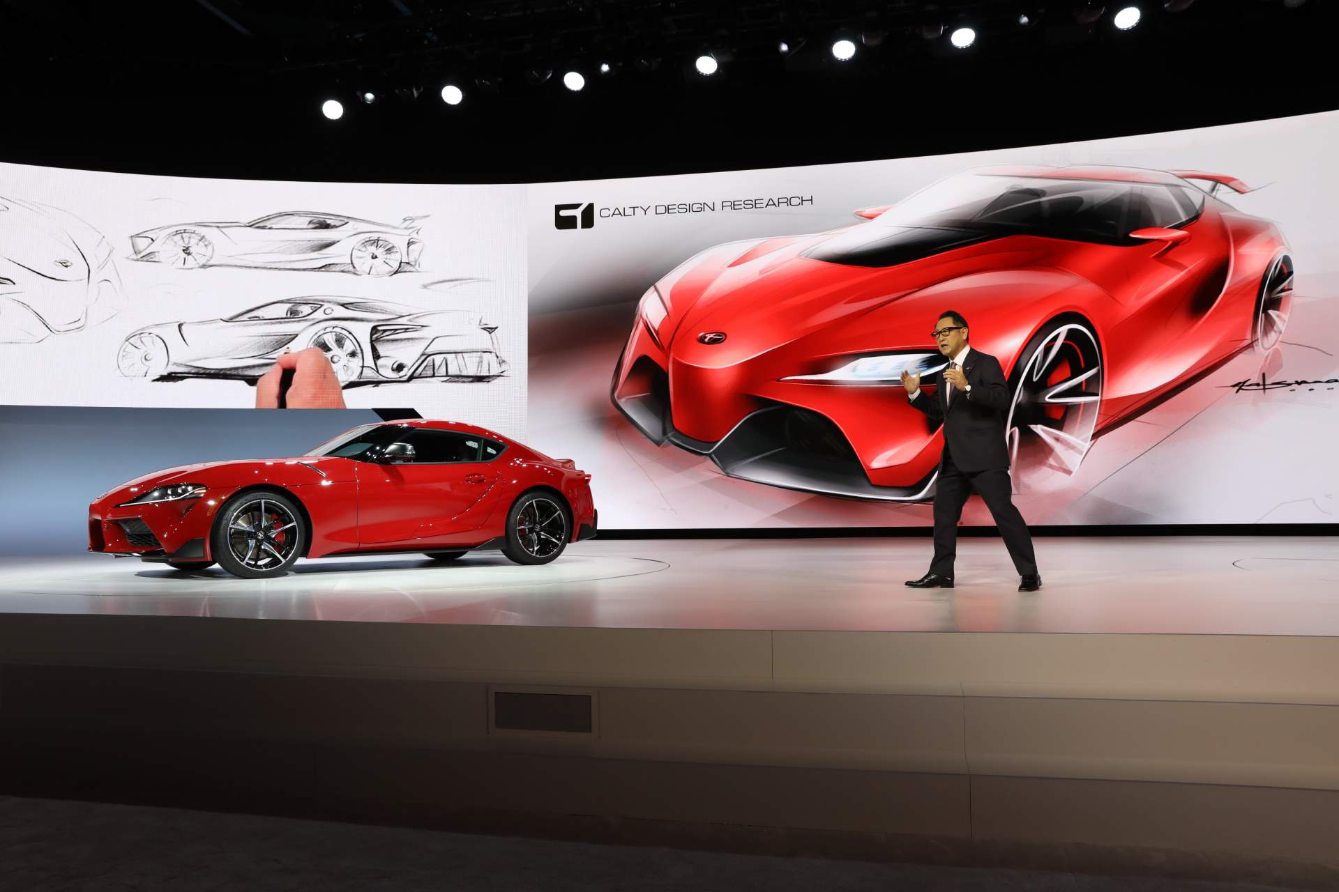 Toyota debuts 2020 Supra Toyota Will Consider Manual Supra If Demand Is “Overwhelming”