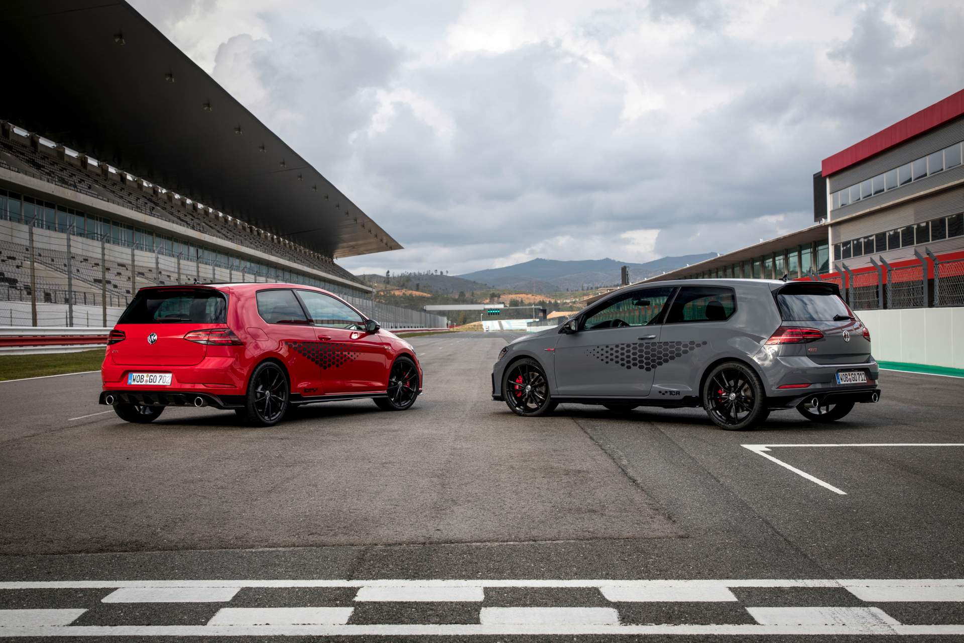 The new Volkswagen Golf GTI TCR 286HP VW Golf GTI TCR Introduces Itself In Huge Photo Gallery