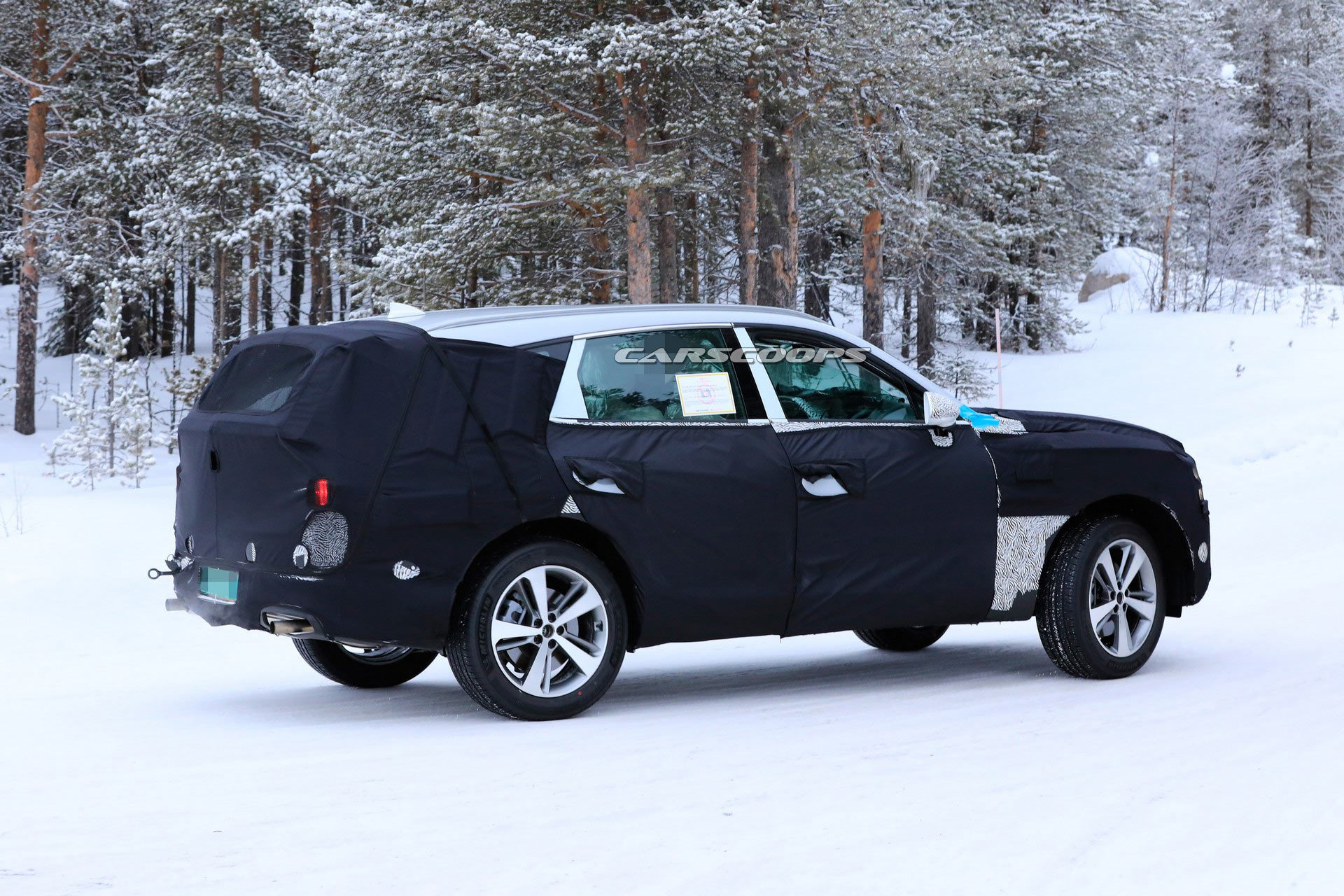 2020-Genesis-GV80-11 2020 Genesis GV80 Luxury SUV Filmed Testing, See First Interior Photos Too (Update)