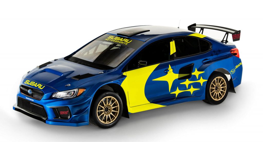  Subaru Returns To Its Signature Blue And Gold For 2019 Racing Livery