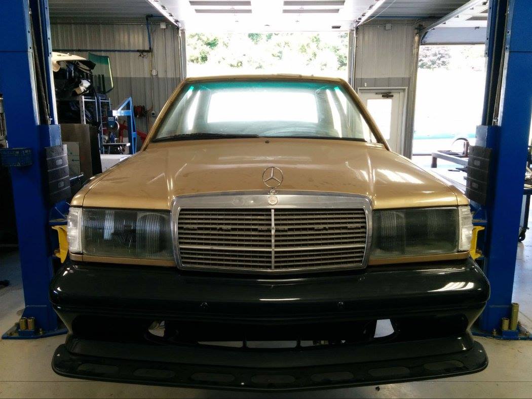 mercedes 190e c63 amg conversion 85 Tuner Transplants Classic Mercedes 190E 2.5 16 EVO Body On A Modern C63 AMG