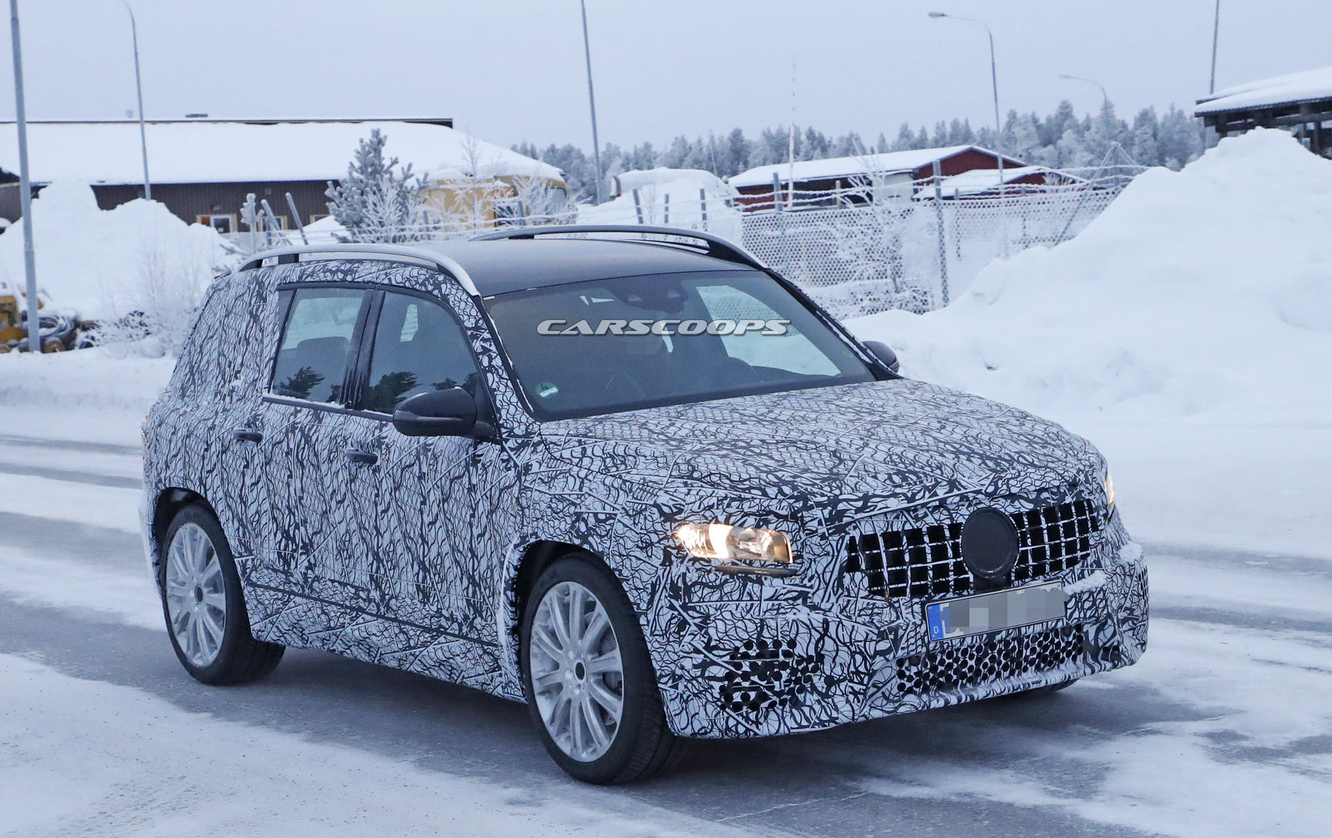 Mercedes AMG GLB 35 1 copy 2020 Mercedes AMG GLB 35 Packs 302 HP In Its Compact Boxy Body