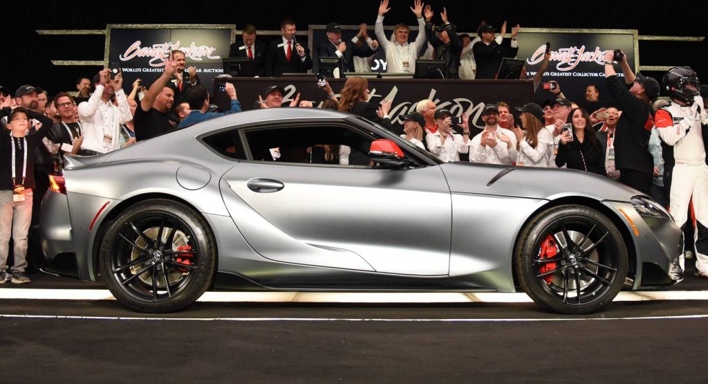 One-Off Toyota Supra’s Phantom Grey Paint NOT BMW’s Frozen Grey