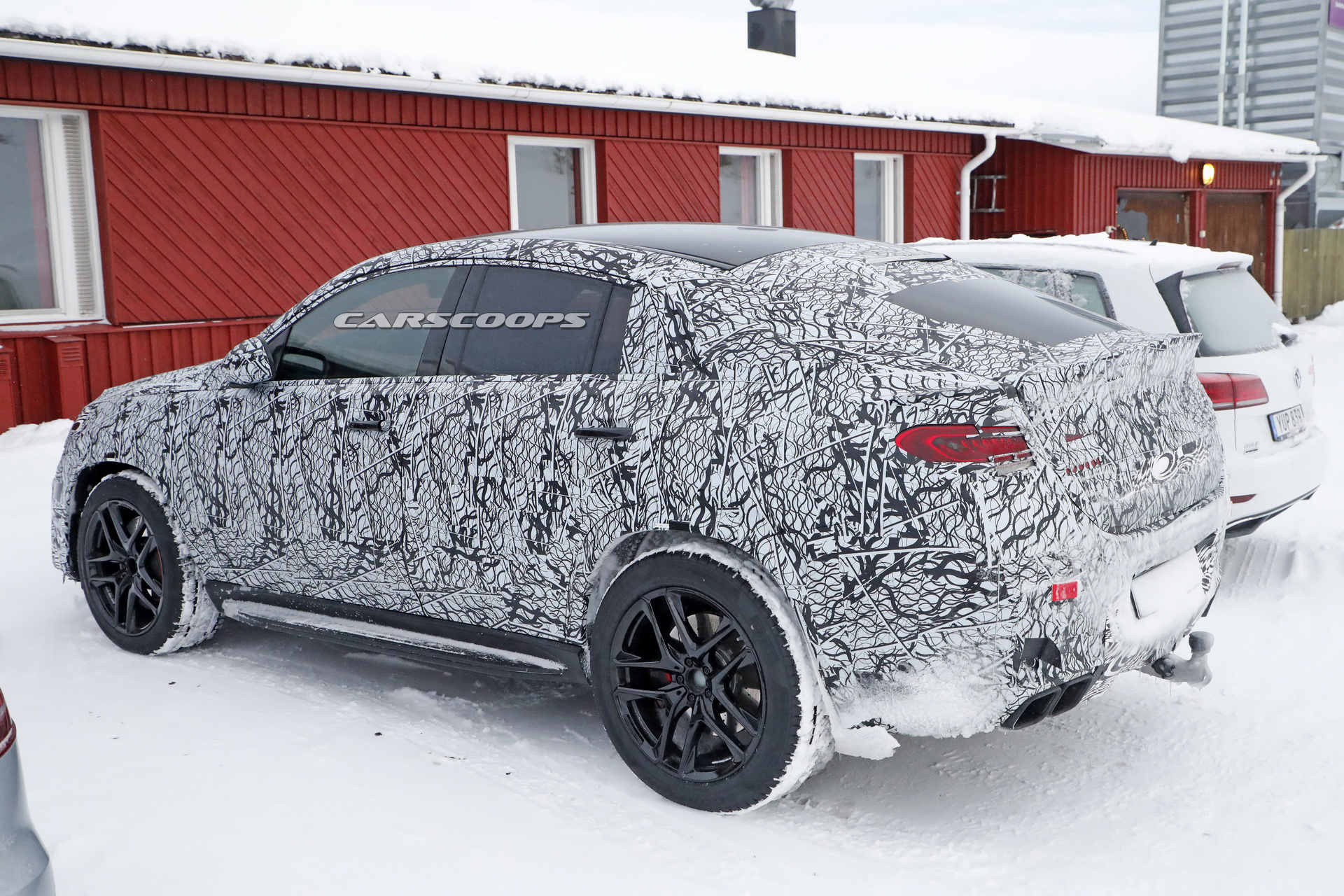 2020 mercedes-amg gle 63 coupe spy 17 Hot New 2020 Mercedes-AMG GLE 63 Coupe Coming With Up To 603 HP