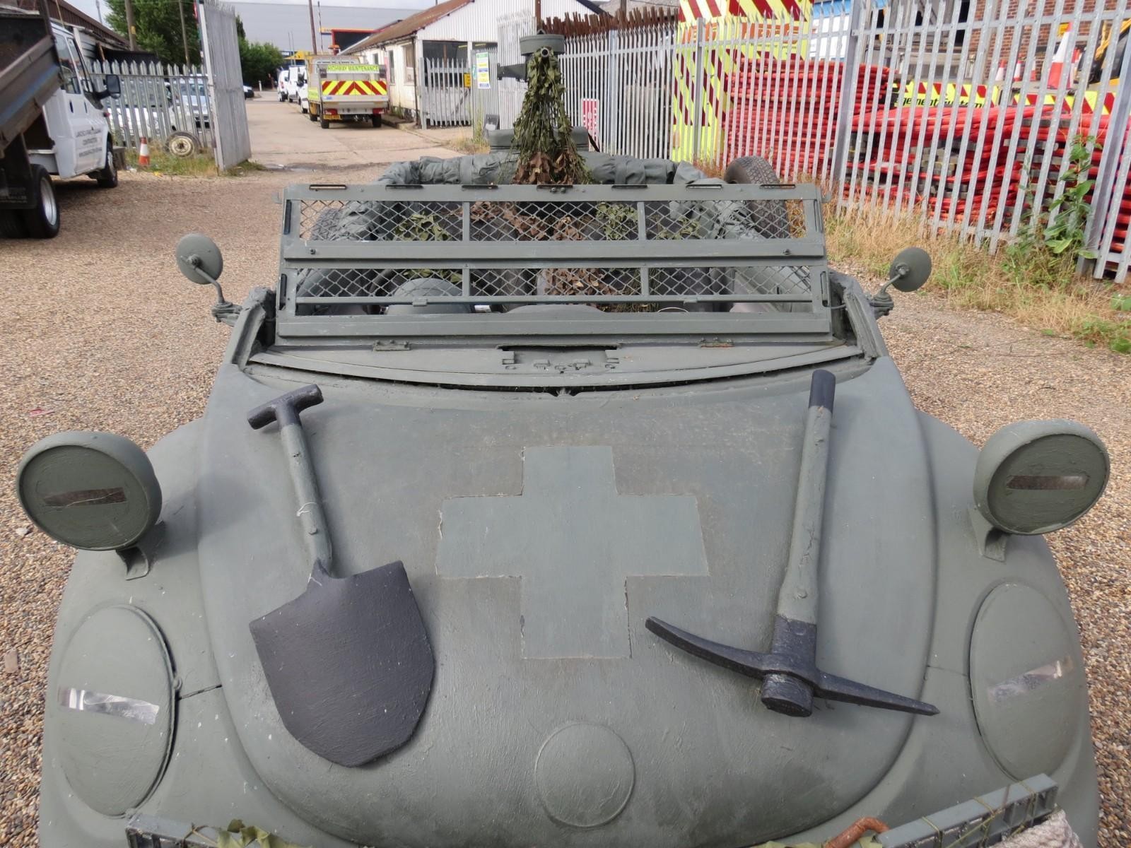 VW Beetle WWII Cabrio-9 Prepare To Invade Poland With This WWII Inspired VW Beetle Cabrio
