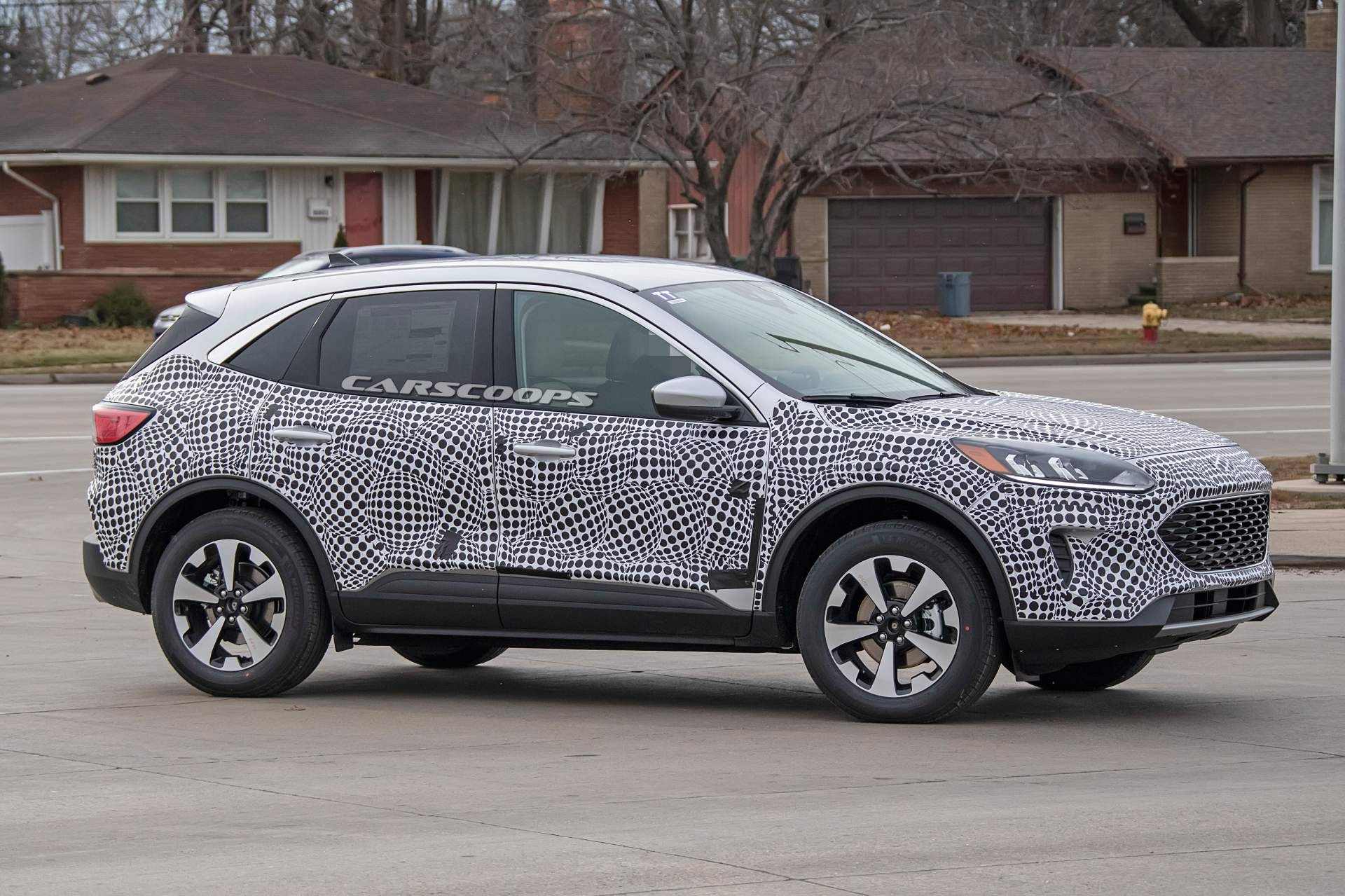 2020 Ford Escape:Kuga spy shots 6 2020 Ford Escape To Have Three Engines, Including A Three-Cylinder