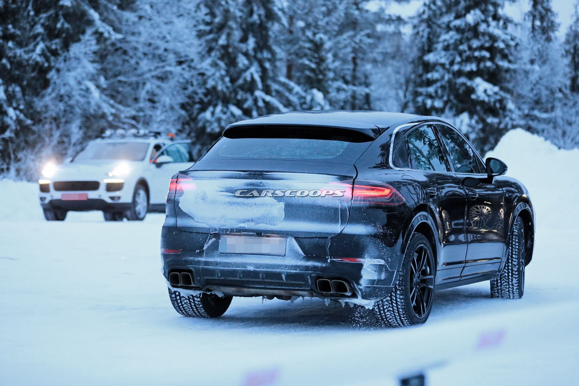 Porsche-Cayenne-Coupe-Turbo-8 Porsche’s BMW X6-Rivaling Cayenne Coupe Confirmed For 2019 Launch