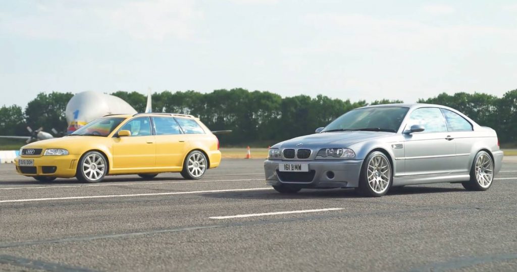 Original Audi RS4 Vs BMW M3 CSL Is A Combo Made In Heaven