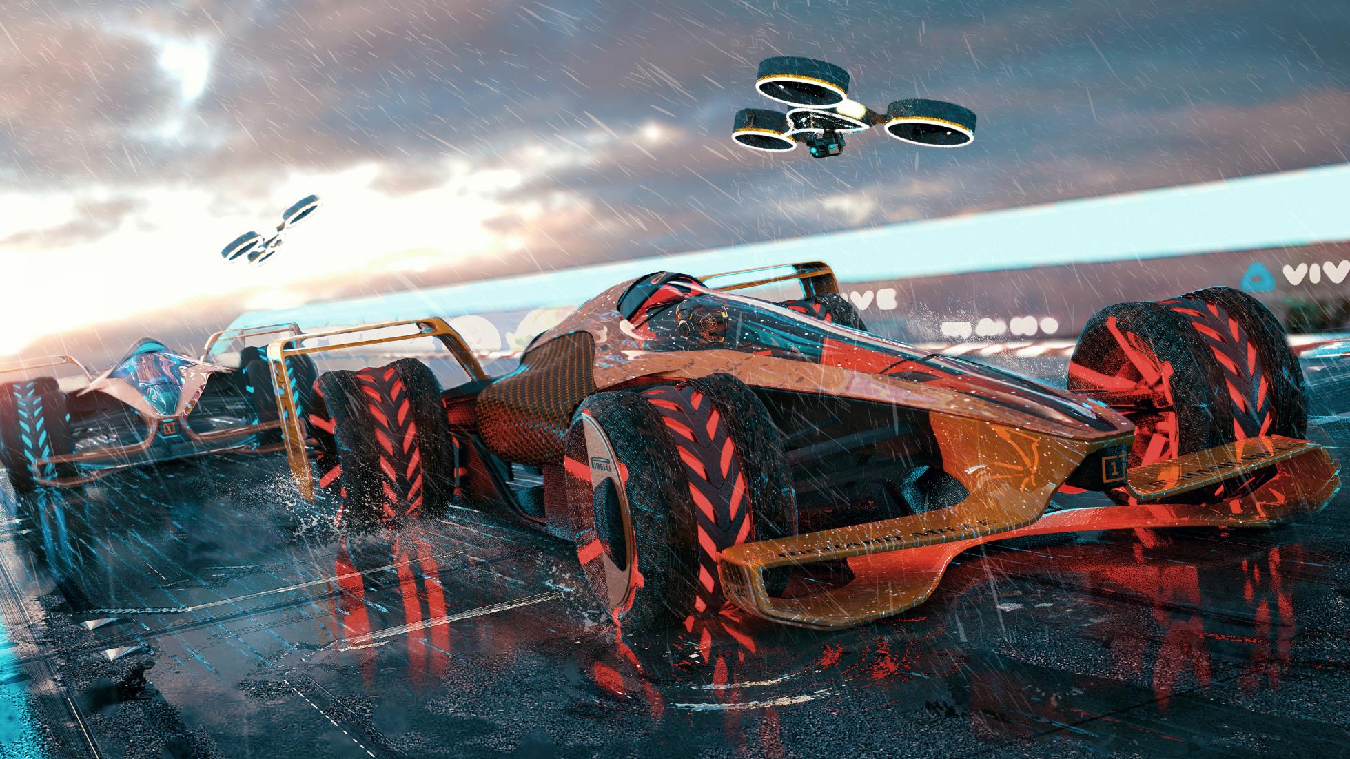 McLaren-2050-Formula-1-Car-2 McLaren Imagines A 2050 Formula 1 Car That Hits 300 MPH