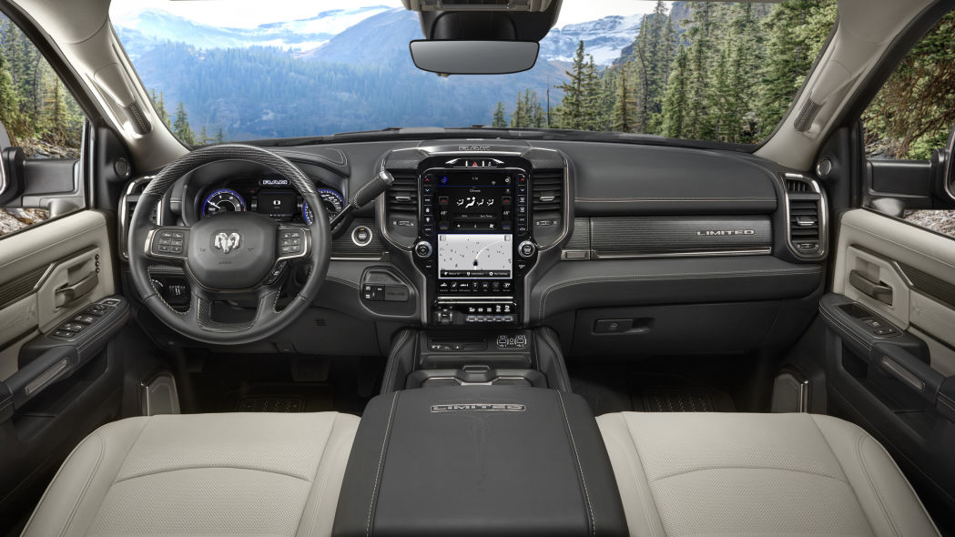 2019 Ram 2500 and 3500 HD interior 52 2019 Ram HD Brings Up To 1,000 Lb-Ft Of Torque, Class-Leading Towing