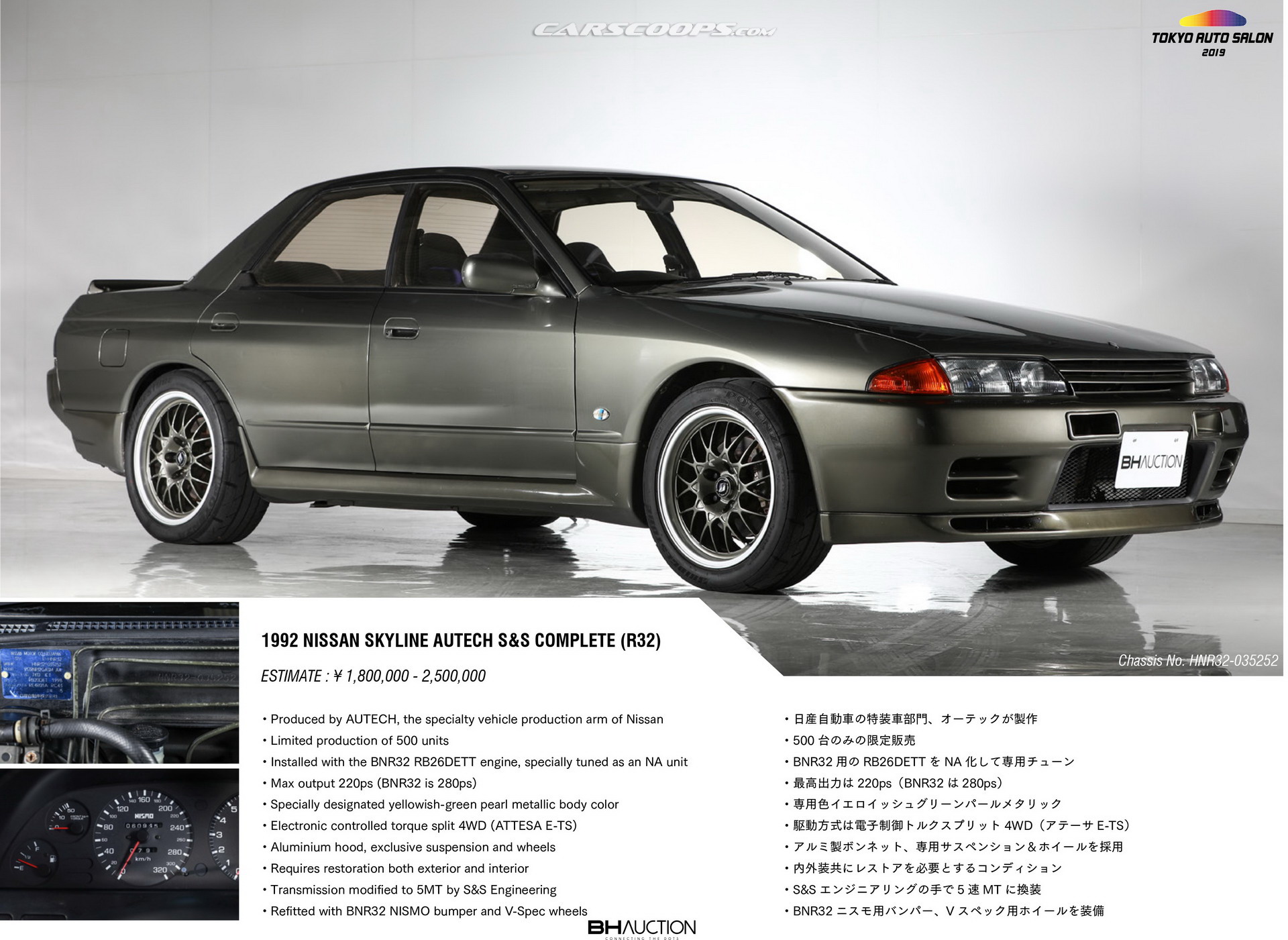 TAS Auction JDM Classics 32 Drool Over Dozens Of Classic JDM, Euro Rides Auctioned Off At Tokyo Auto Salon