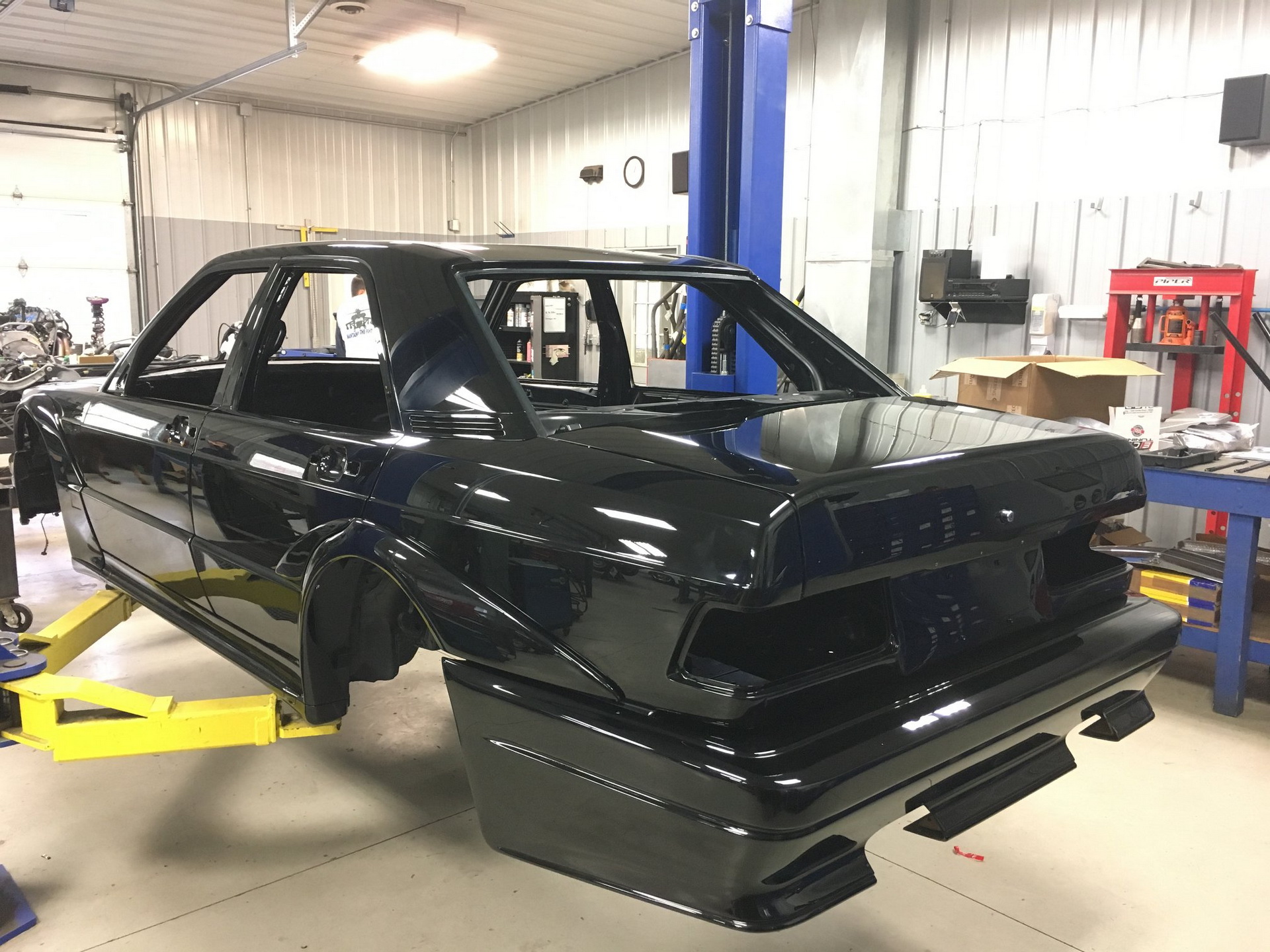 mercedes 190e c63 amg conversion 125 Tuner Transplants Classic Mercedes 190E 2.5 16 EVO Body On A Modern C63 AMG