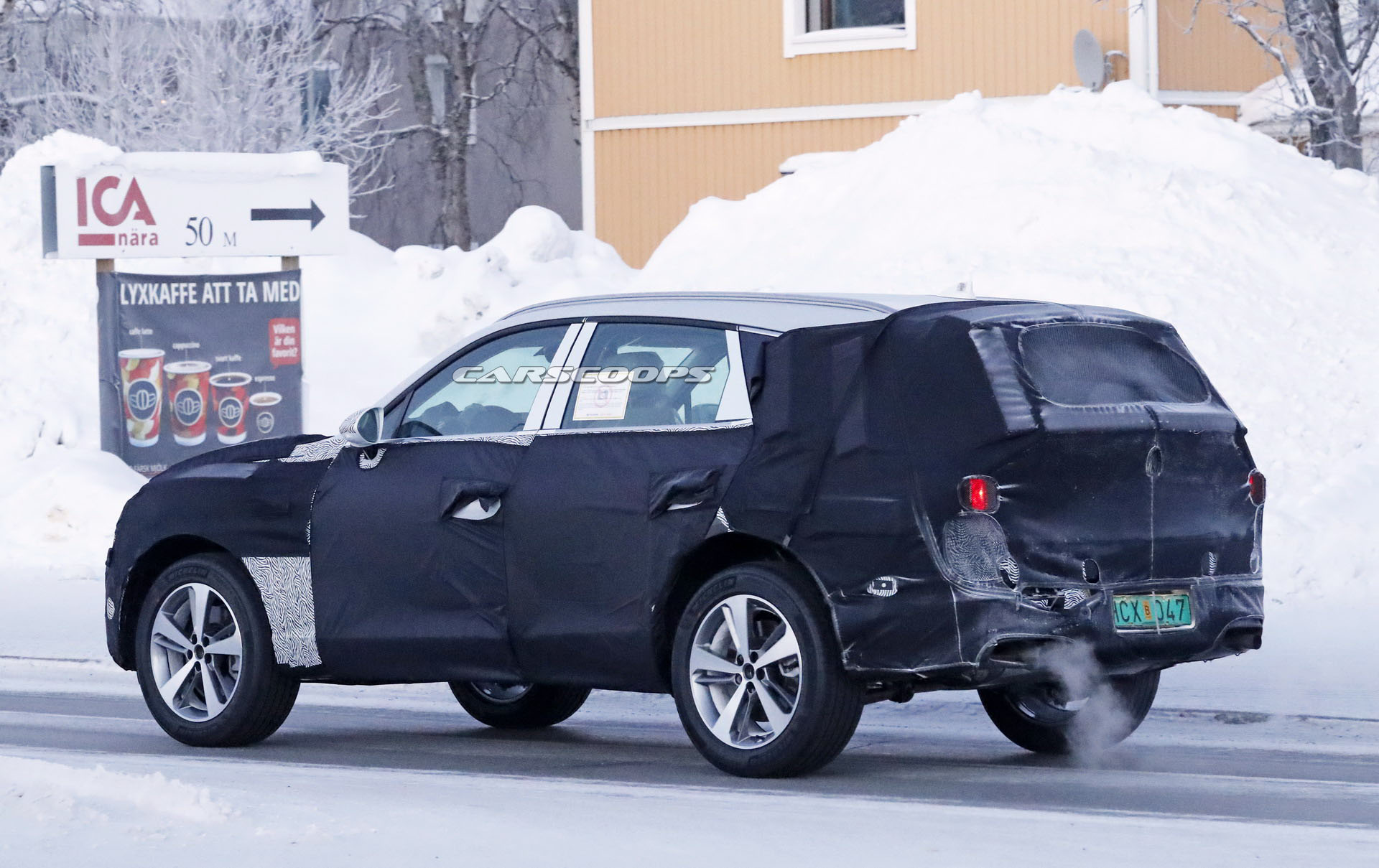 Genesis GV80 4 2020 Genesis GV80 Luxury SUV Filmed Testing, See First Interior Photos Too (Update)