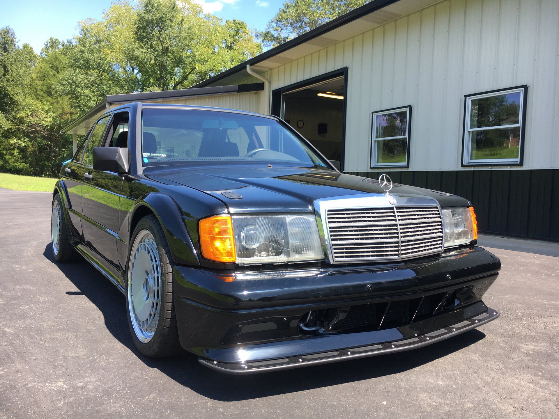 mercedes 190e c63 amg conversion 137 Tuner Transplants Classic Mercedes 190E 2.5 16 EVO Body On A Modern C63 AMG