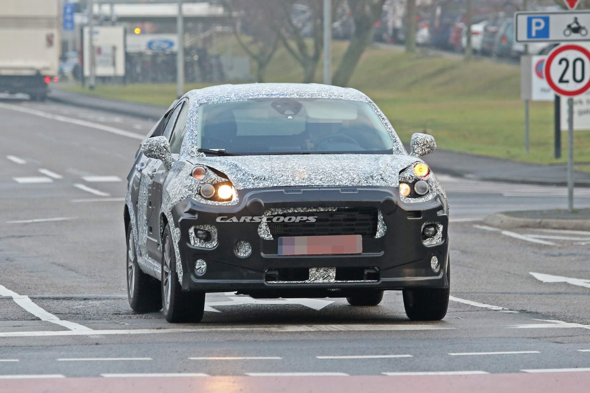 Ford Fiesta-based SUV prototype spy shots 2 New Ford Fiesta-Based SUV Will Replace EcoSport, Could Be Called Puma