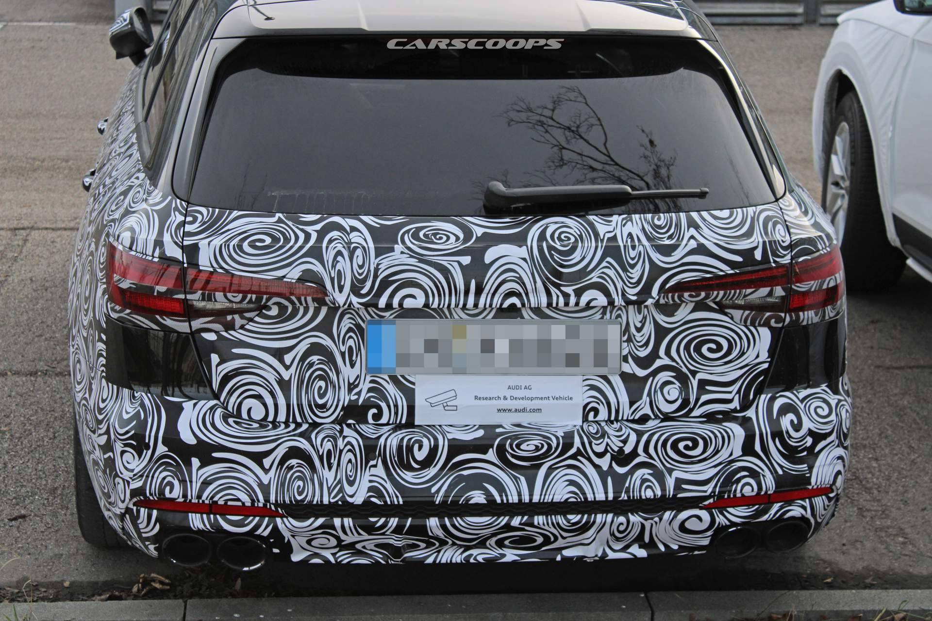 2020 Audi S4 Avant facelift spy shots 6 2020 Audi S4 Avant Facelift Shows RS4-Inspired Snout For The First Time