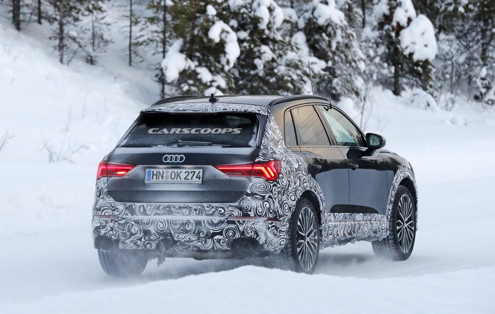 2020 audi rs q3 spied cold weather testing 12 2020 Audi RS Q3’s Path To Segment Crown Comes With Loads Of Power