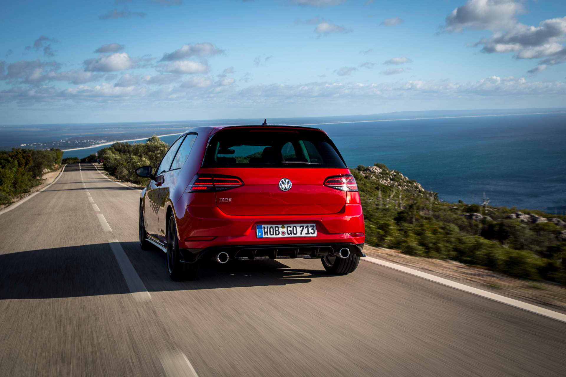 The new Volkswagen Golf GTI TCR 286HP VW Golf GTI TCR Introduces Itself In Huge Photo Gallery