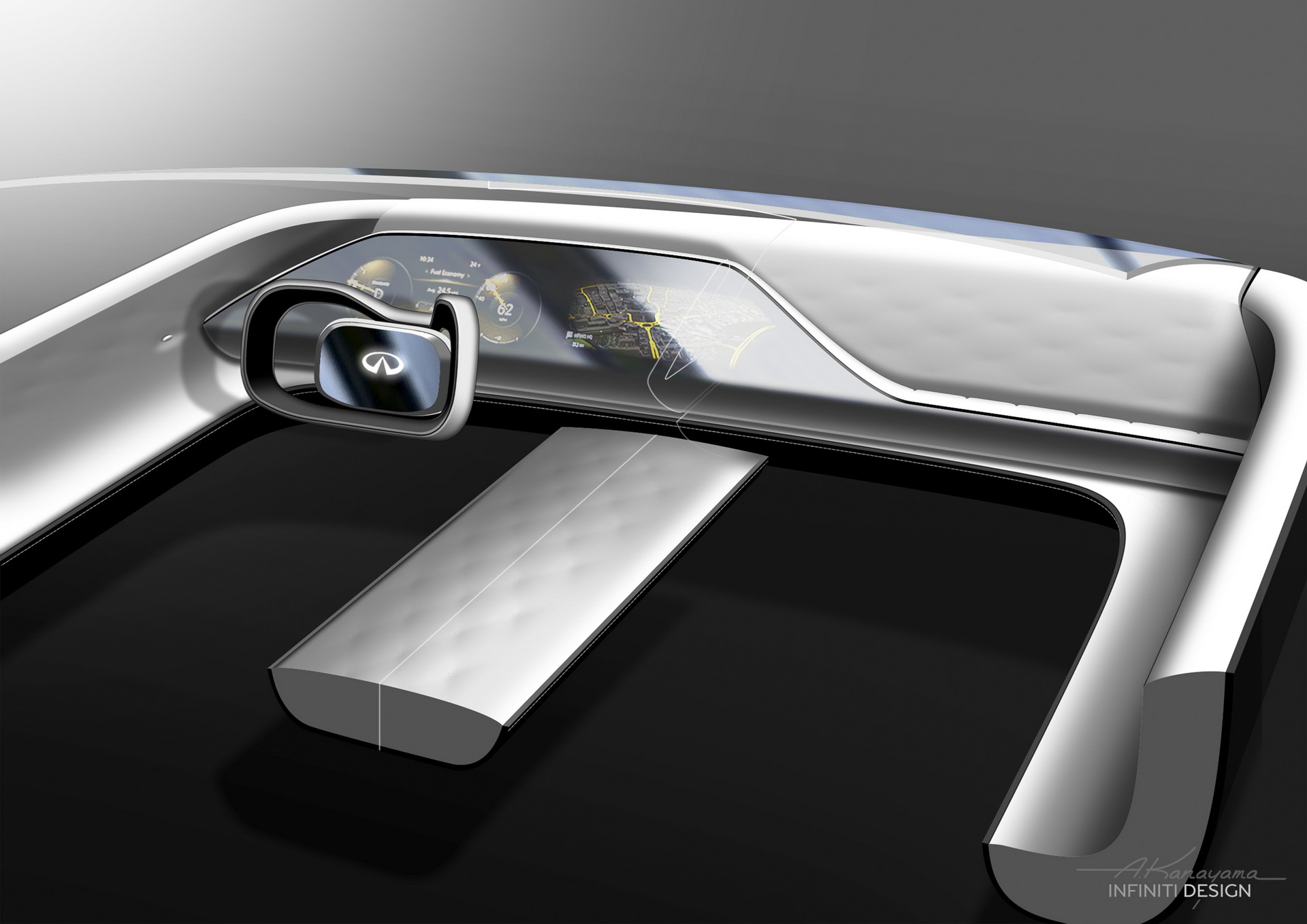 Infiniti QX Concept 16 QX Inspiration Concept Is An Unrealistic Teaser Of Infiniti’s New Electric SUV