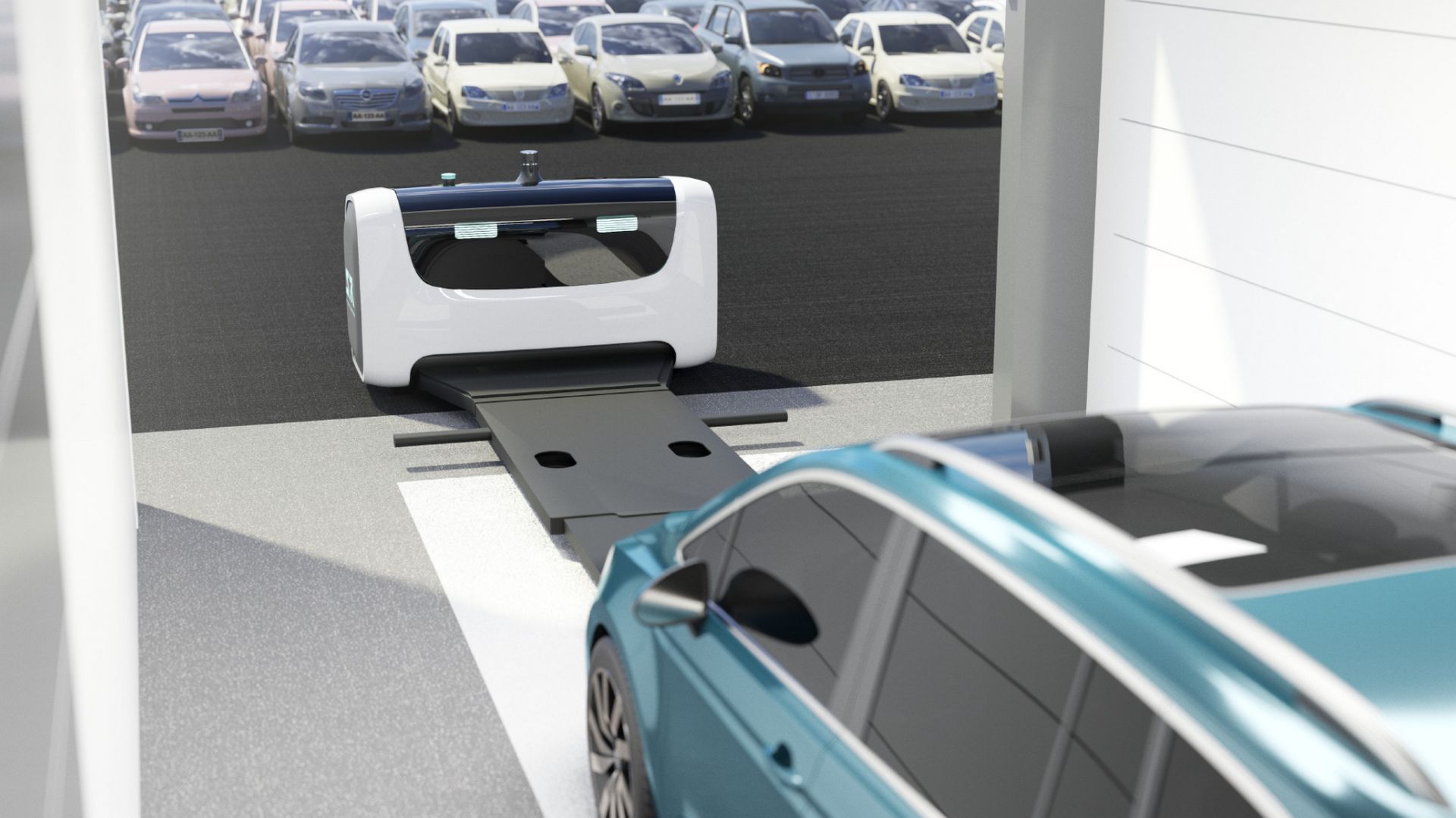 Robot-Valet-4 Robot Valets Will Park Your Car At London’s Gatwick Airport