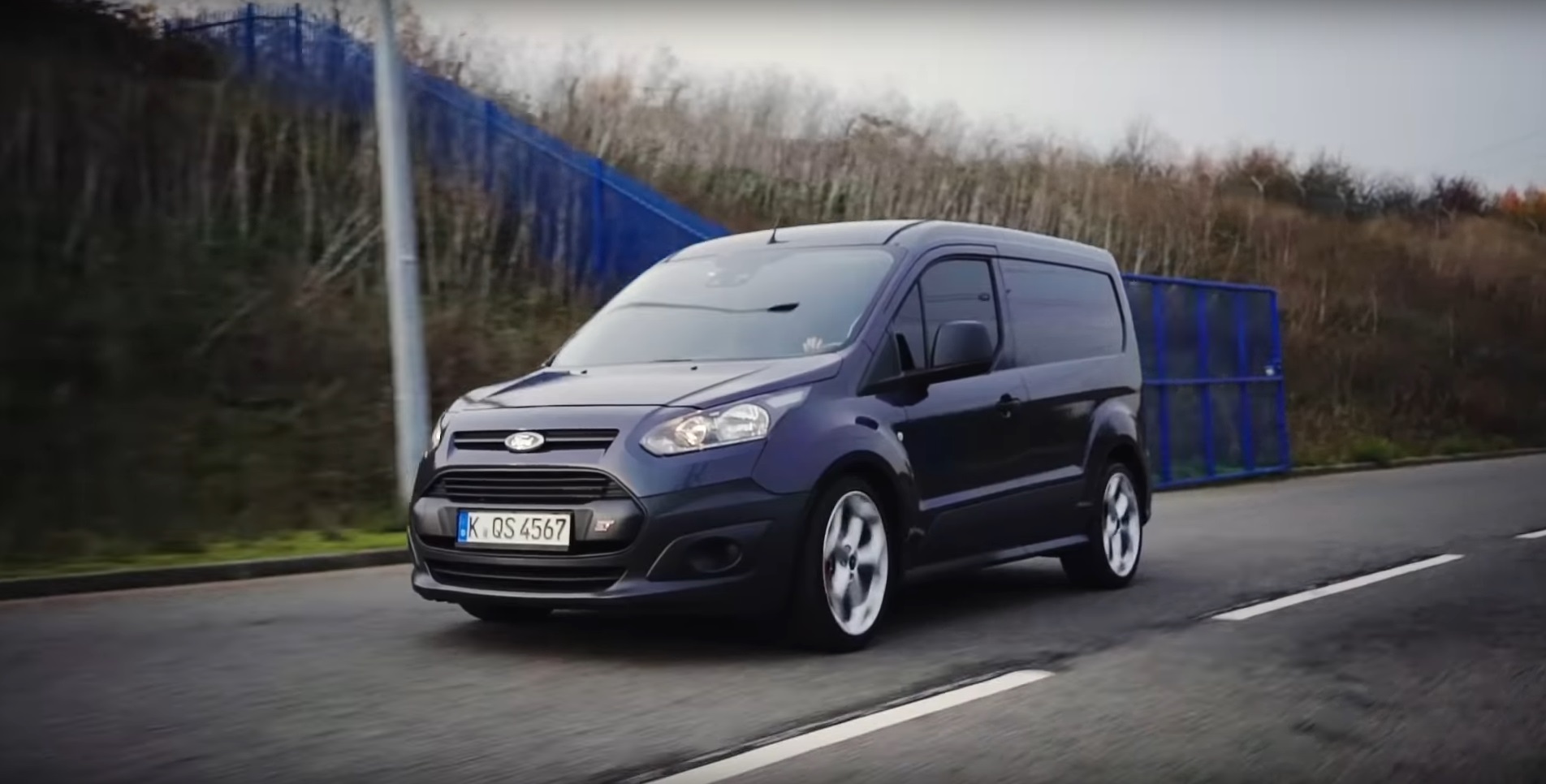 ford transit connect focus st engine 1 Focus RS-Powered Ford Transit Is Our Kind Of Van