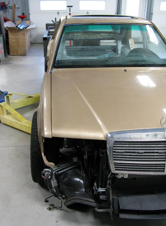 mercedes 190e c63 amg conversion 62 Tuner Transplants Classic Mercedes 190E 2.5 16 EVO Body On A Modern C63 AMG