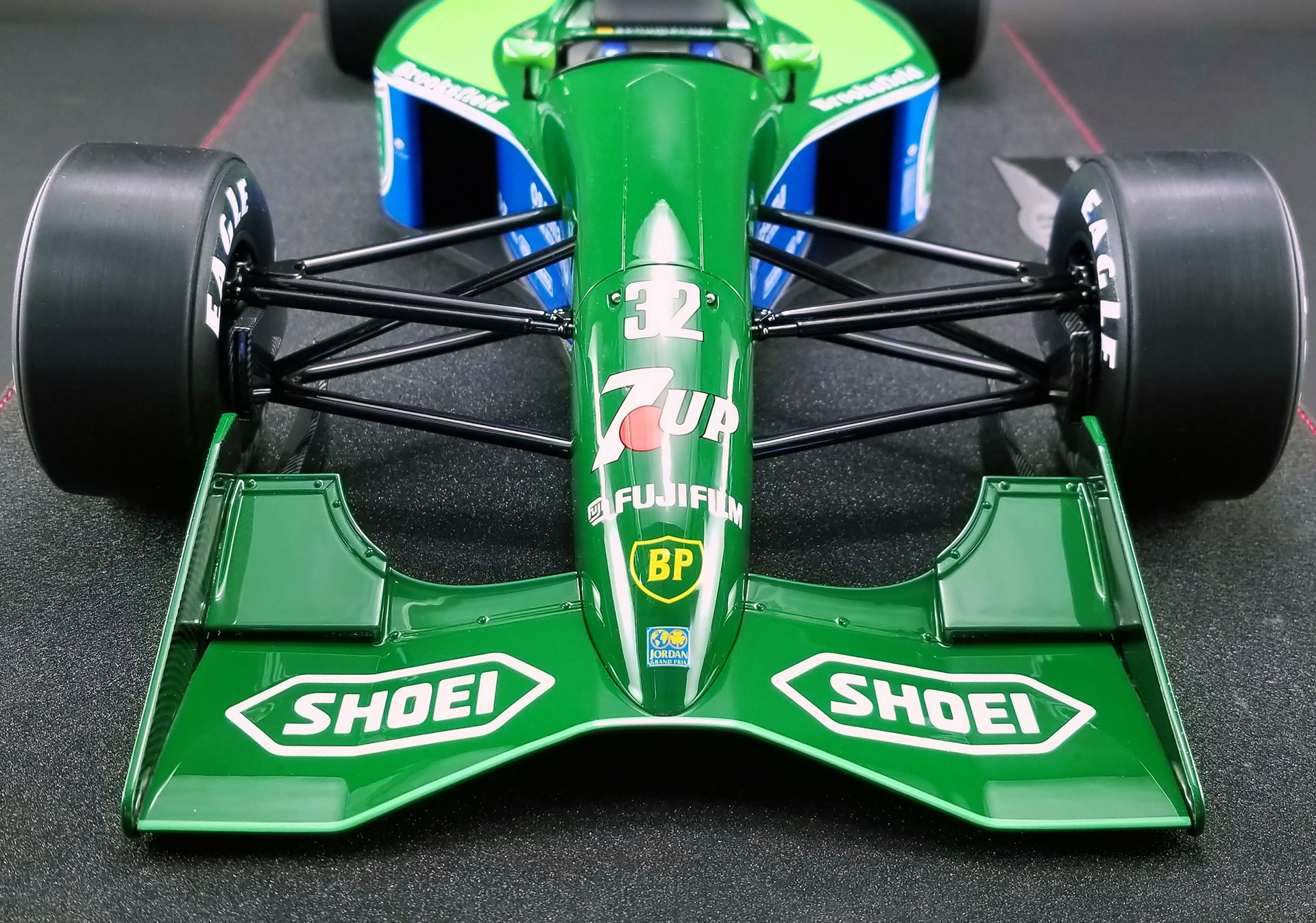 1991 jordan f1 car schumacher scale 6 Michael Schumacher’s Jordan F1 Car Costs $4,495 On A 1:8 Scale