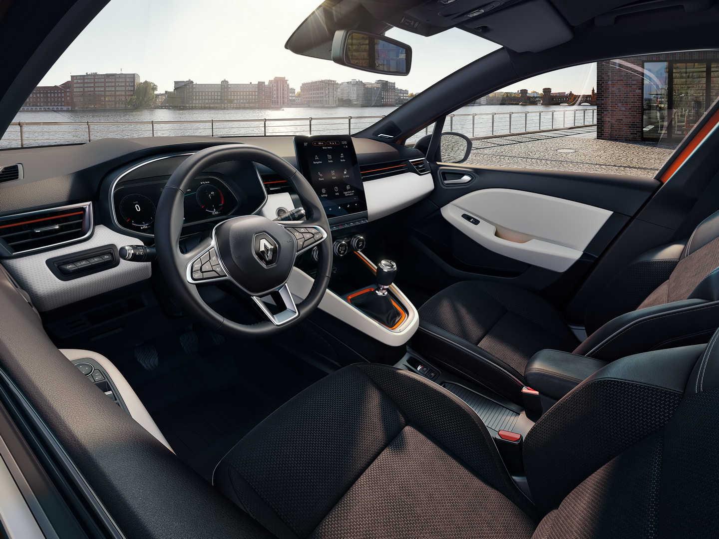 2020 renault clio interior 10 First Look Inside 2020 Renault Clio Reveals Striking Tech-Heavy Approach